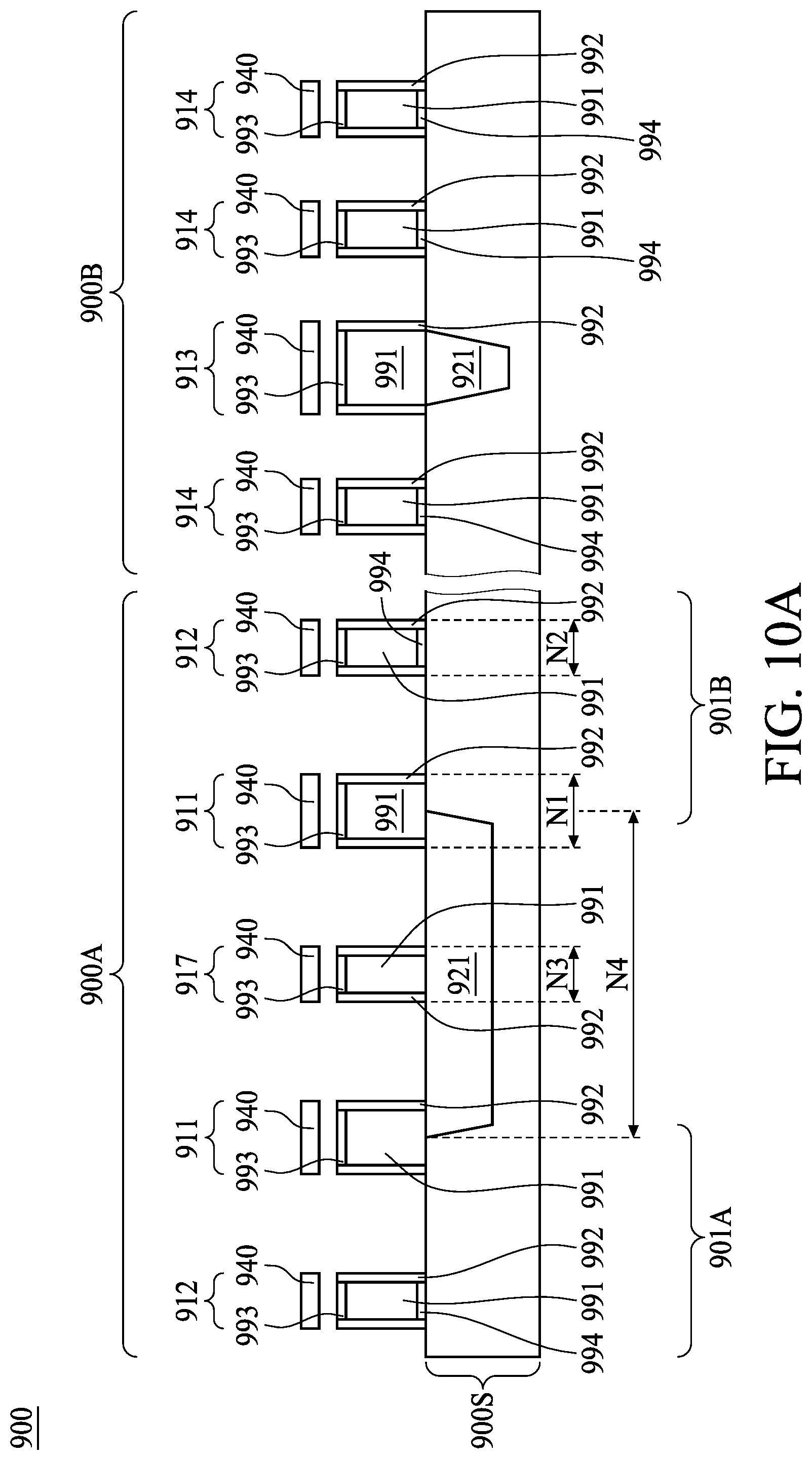 Patent US12308279 Figure 19 – Semiconductor device including an isolation region having an edge being covered and manufacturing method for the same