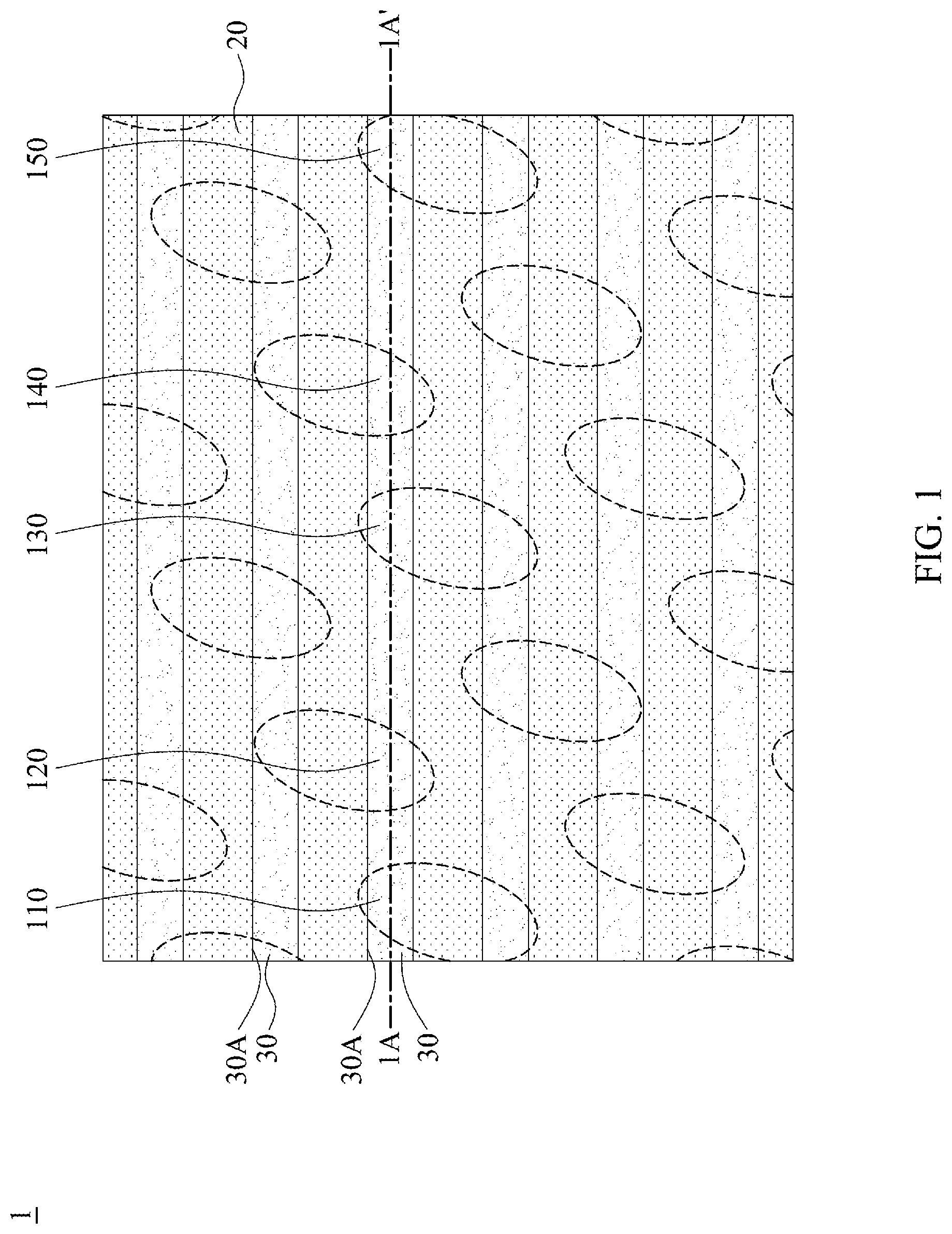 Patent US12308280 — Method of manufacturing semiconductor structure having fins — Figure 1