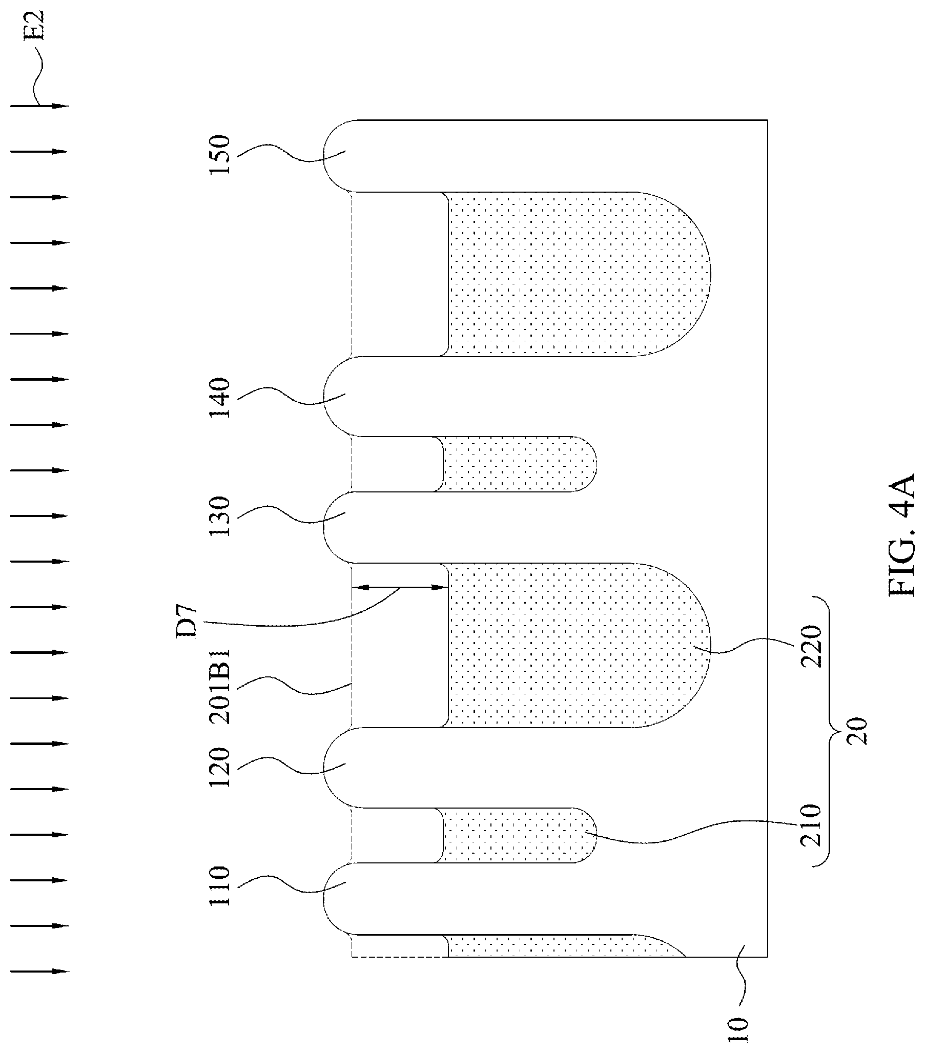 Patent US12308280 Figure 10 – Method of manufacturing semiconductor structure having fins