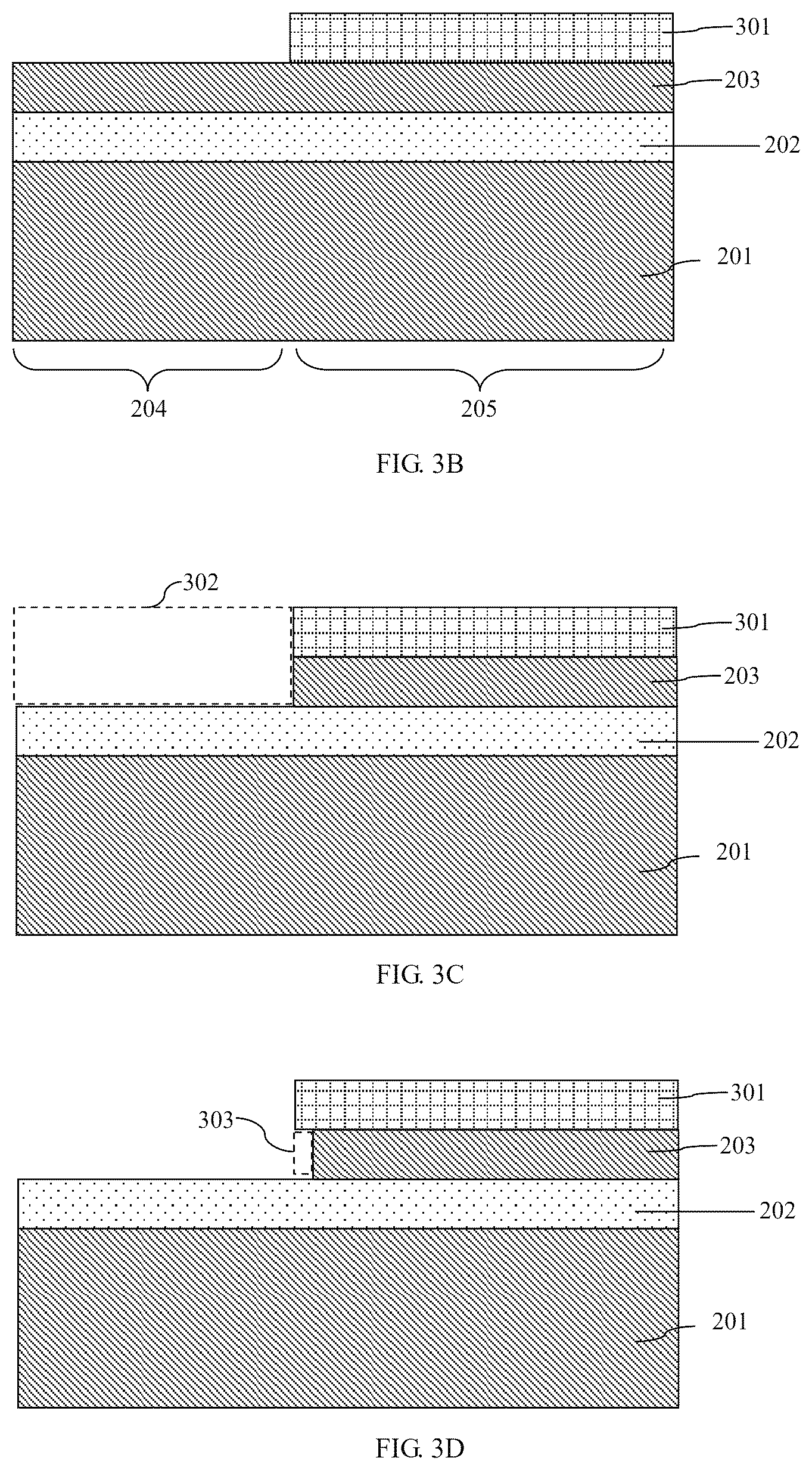 Patent US12308281 Figure 3 – Method for manufacturing isolation structure of hybrid epitaxial area and active area in FDSOI