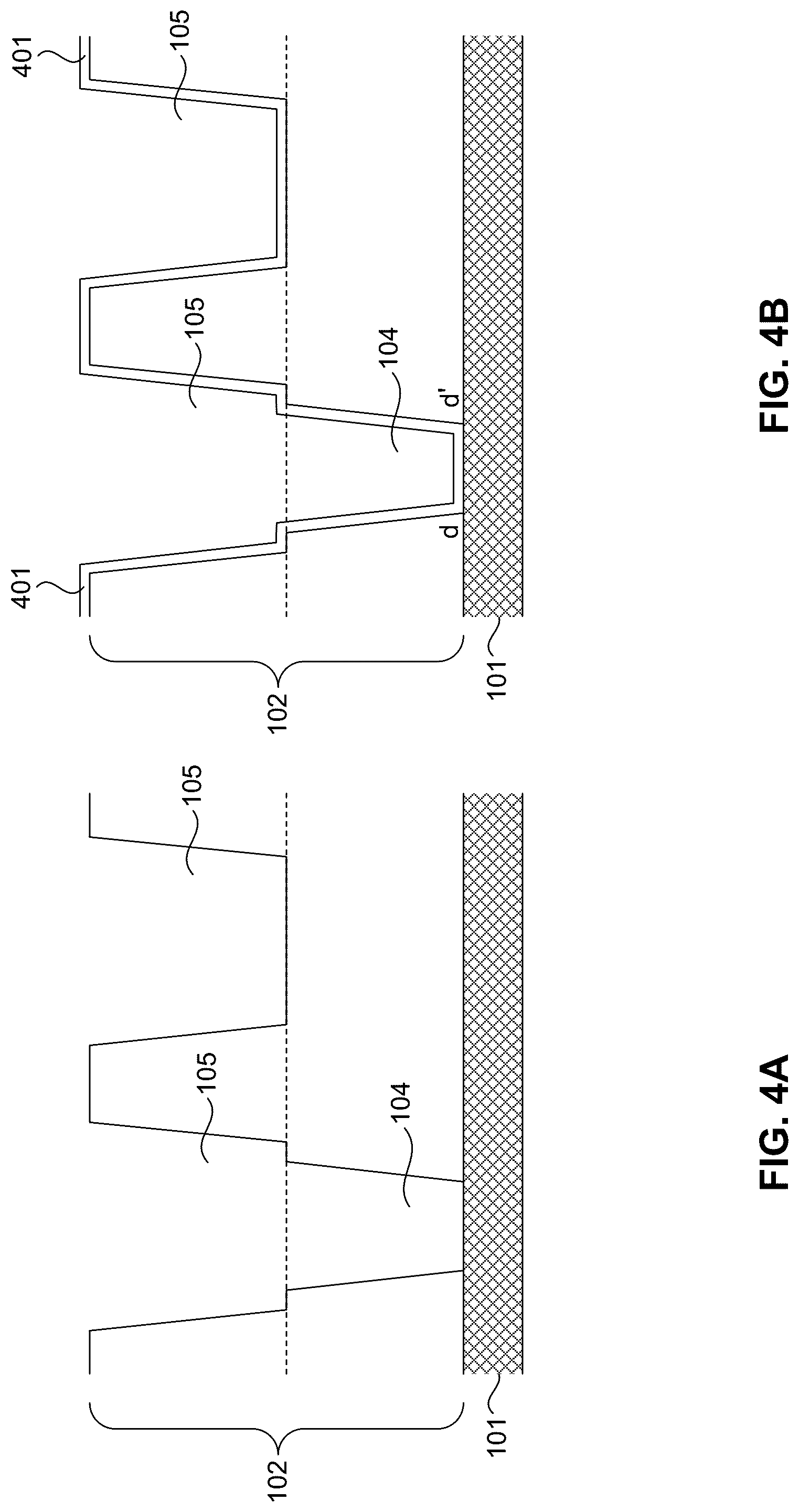 Patent US12308282 Figure 7 – Interconnect structure without barrier layer on bottom surface of via