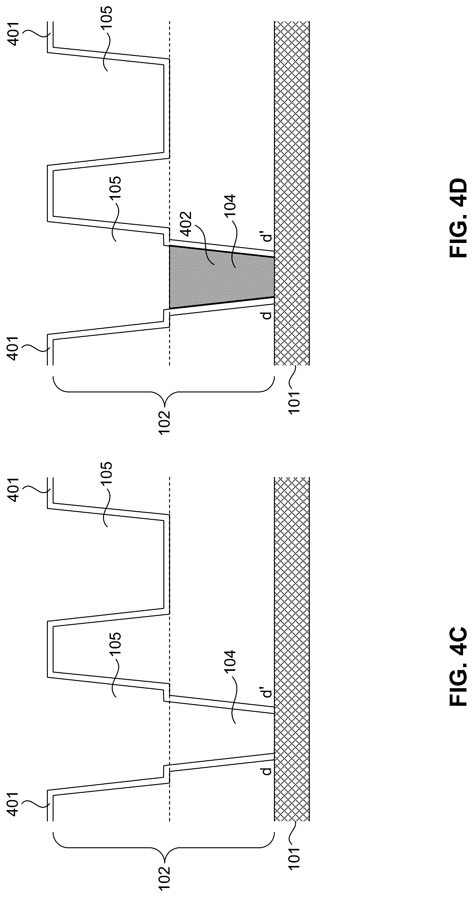 Patent US12308282 Figure 8 – Interconnect structure without barrier layer on bottom surface of via