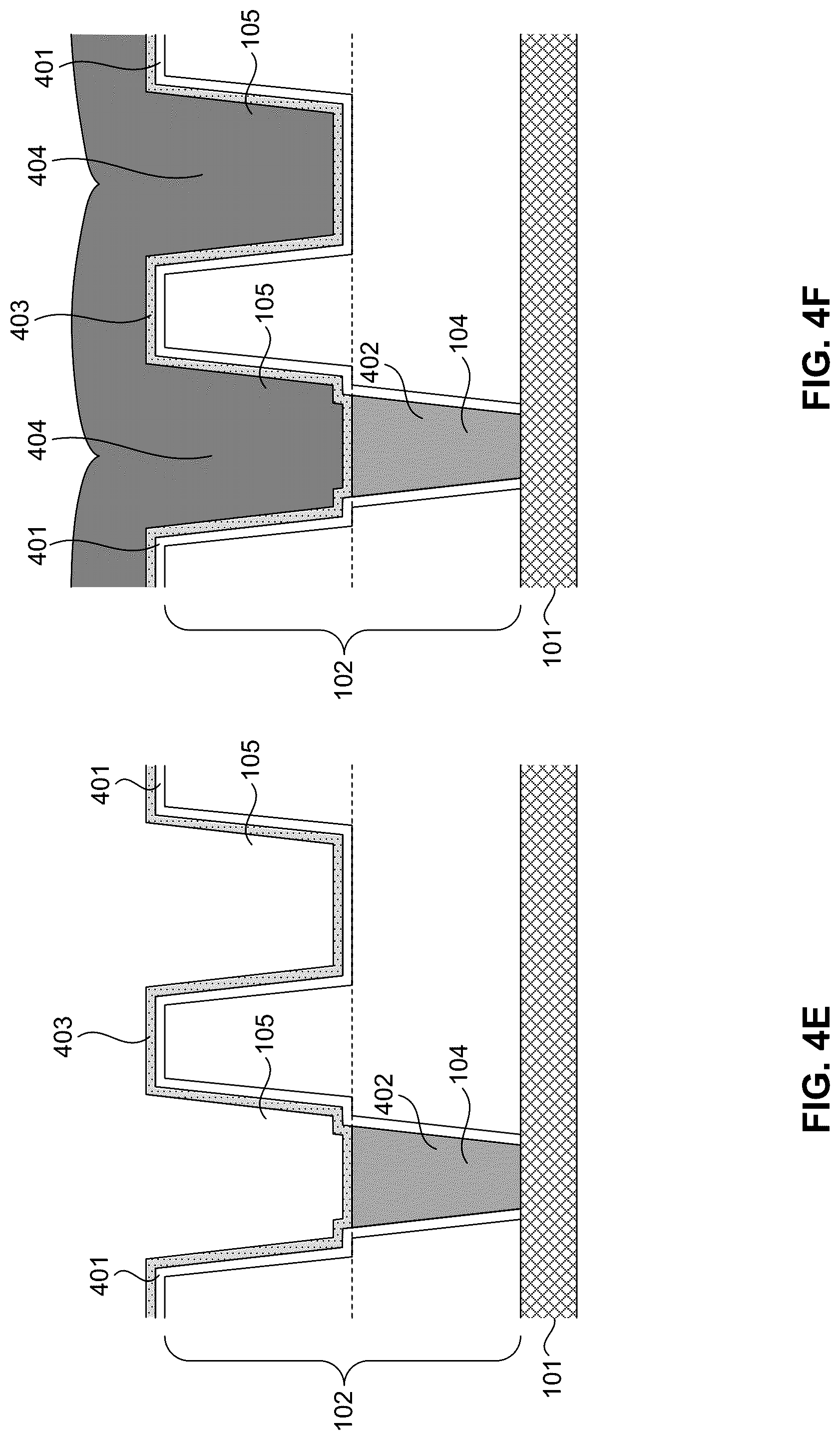 Patent US12308282 Figure 9 – Interconnect structure without barrier layer on bottom surface of via