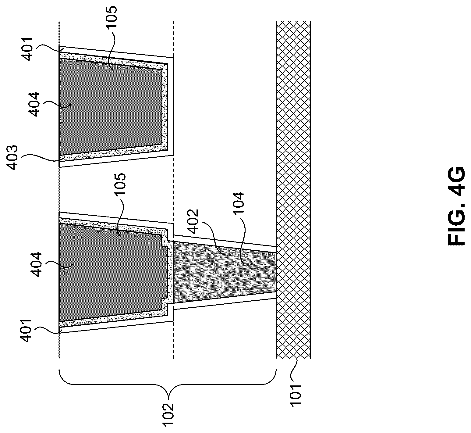 Patent US12308282 Figure 10 – Interconnect structure without barrier layer on bottom surface of via