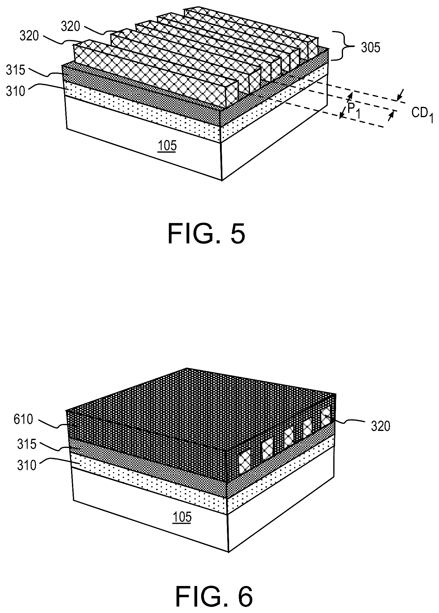 Patent US12308284 Figure 5 – Plug and trench architectures for integrated circuits and methods of manufacture