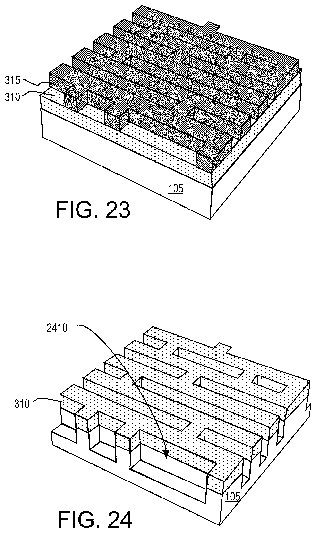 Patent US12308284 Figure 14 – Plug and trench architectures for integrated circuits and methods of manufacture