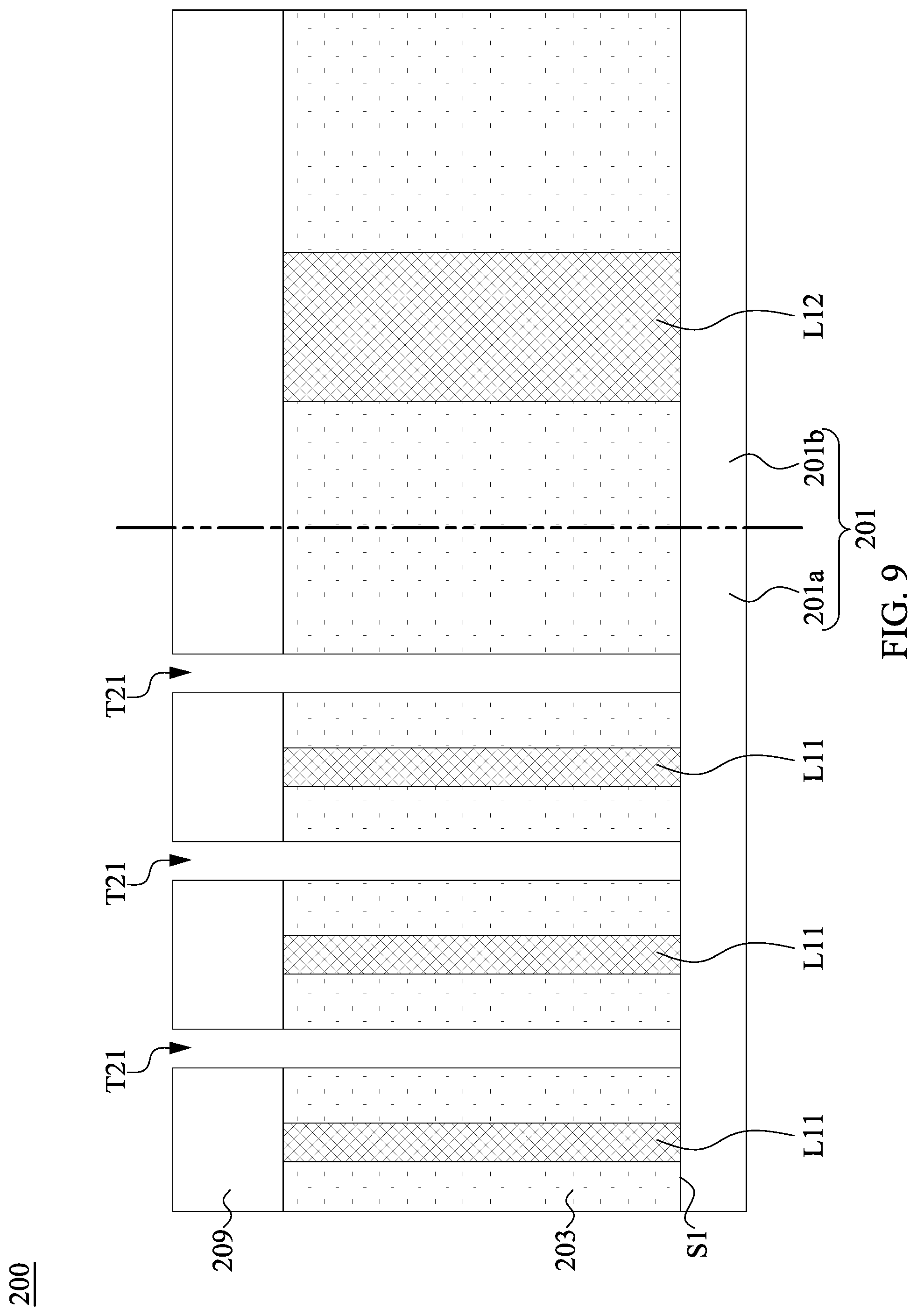 Patent US12308285 Figure 9 – Method for preparing fine metal lines with high aspect ratio