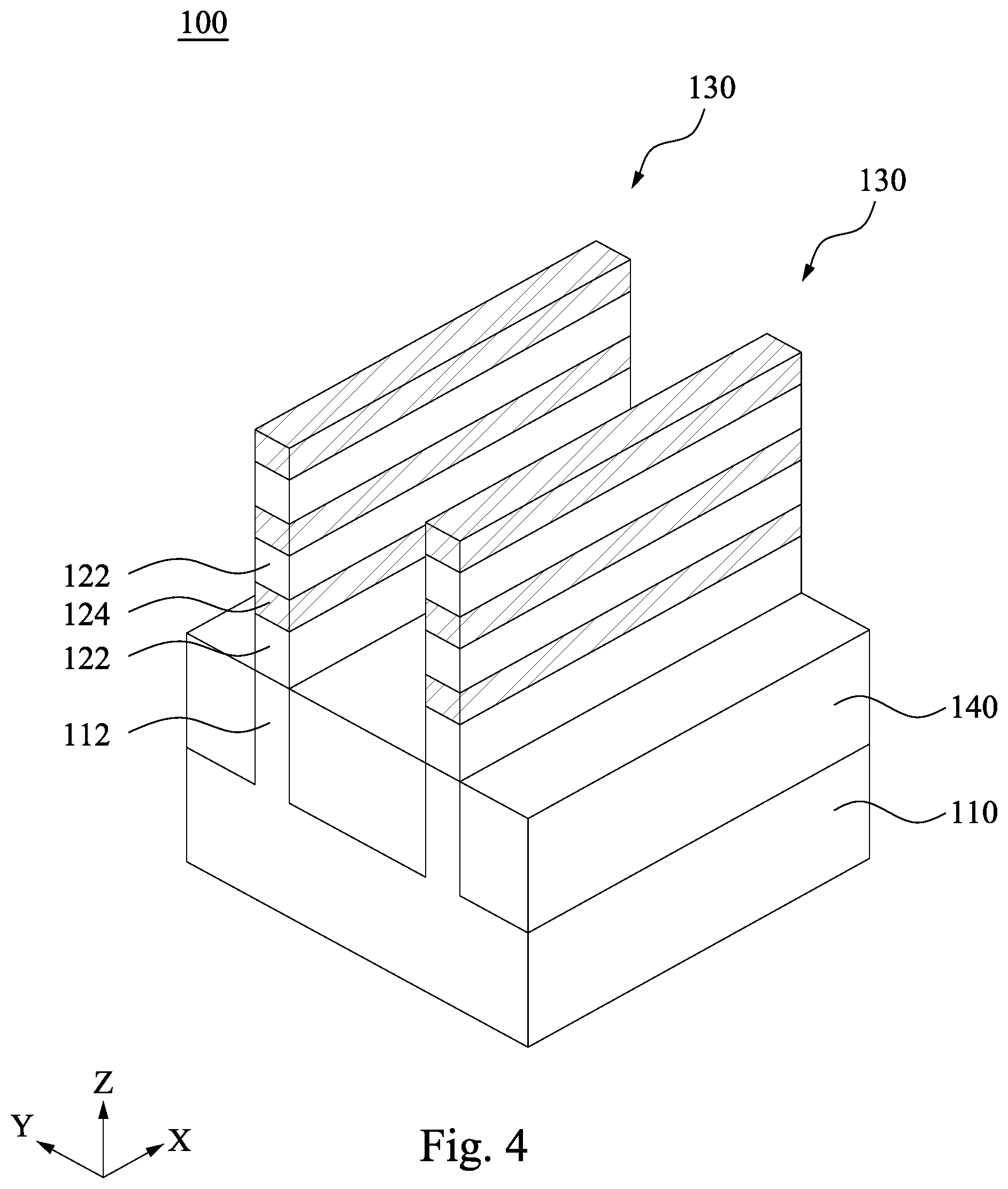 Patent US12308287 Figure 6 – Integrated circuit structure with backside dielectric layer having air gap