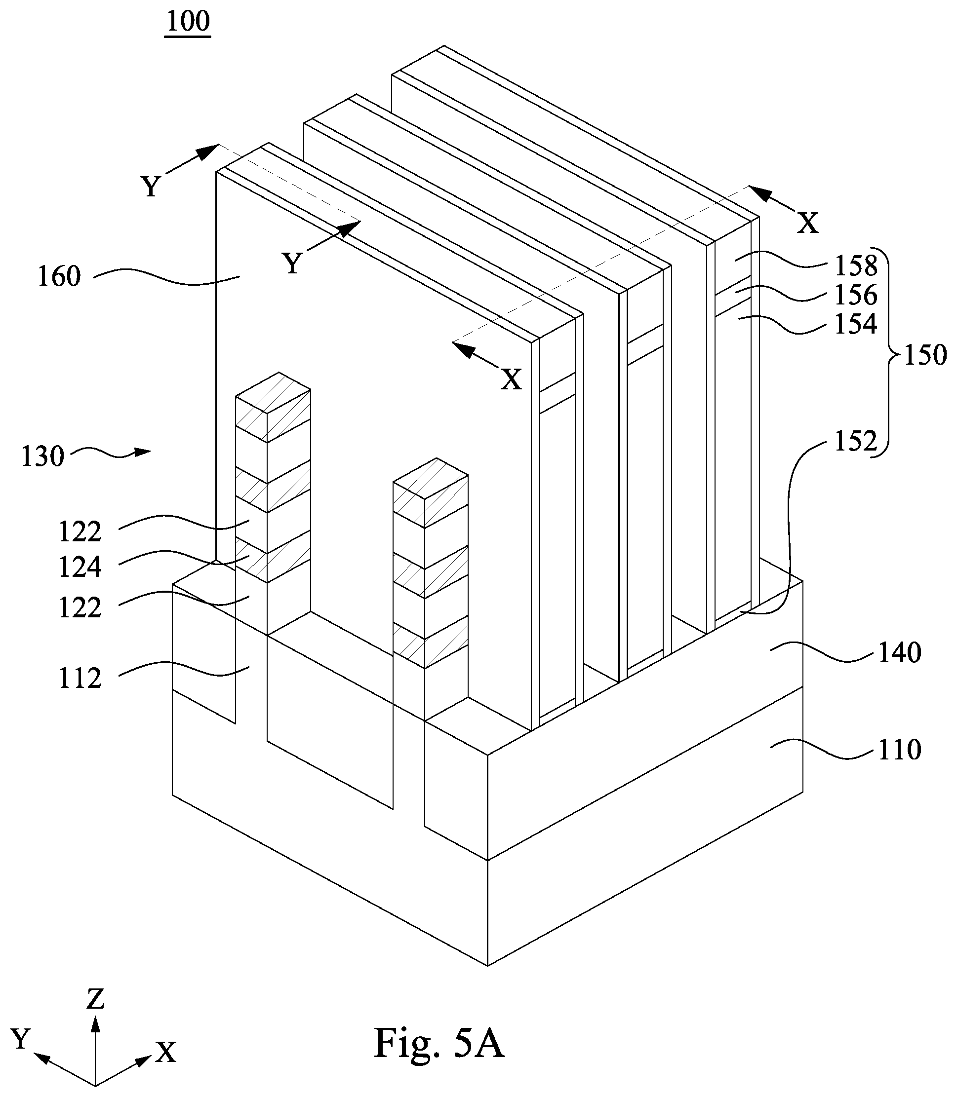 Patent US12308287 Figure 7 – Integrated circuit structure with backside dielectric layer having air gap