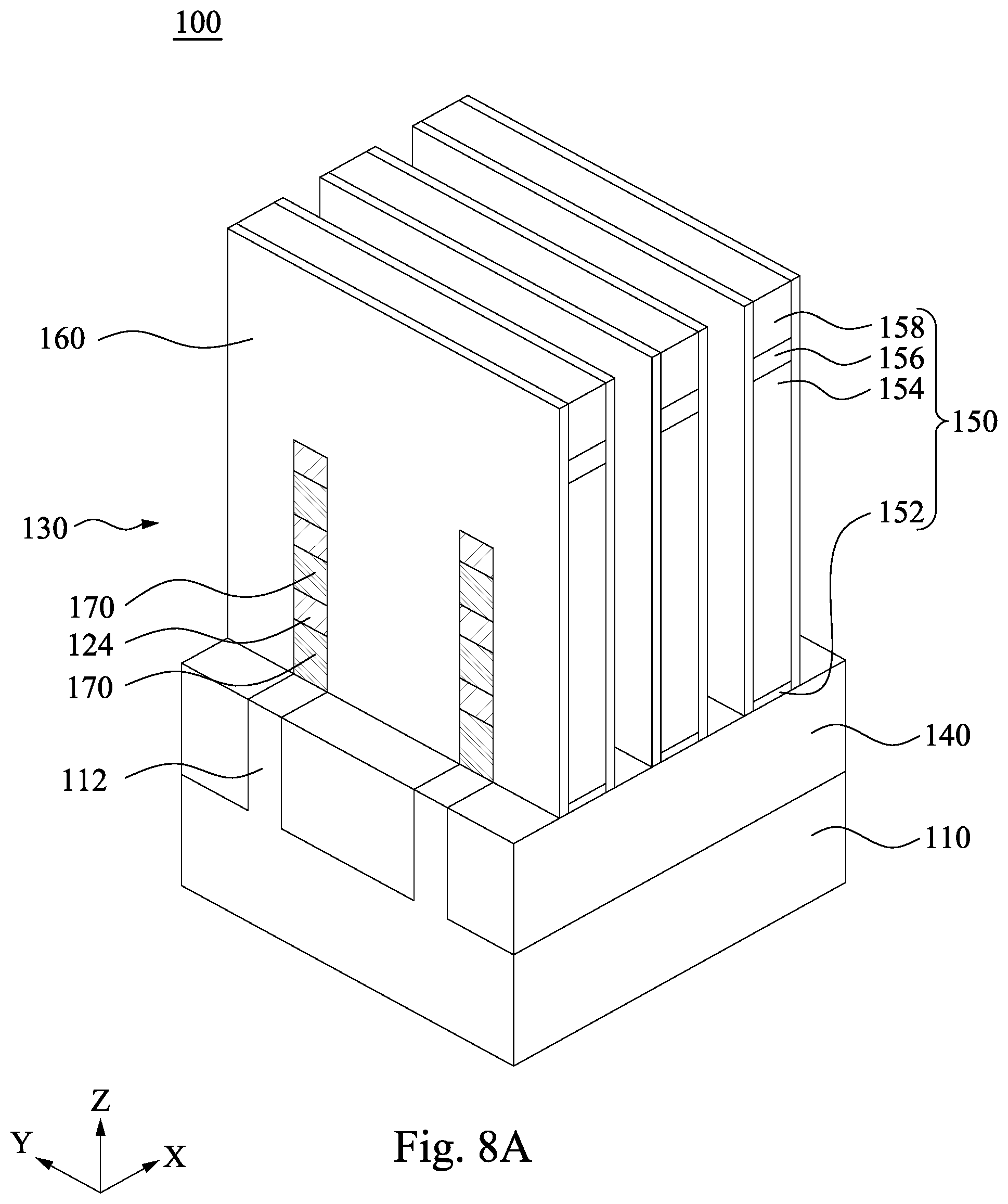 Patent US12308287 Figure 13 – Integrated circuit structure with backside dielectric layer having air gap
