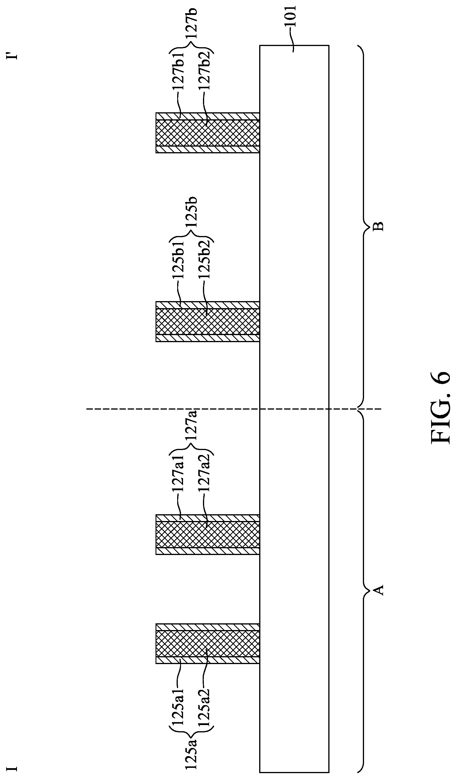 Patent US12308288 Figure 6 – Semiconductor device with composite conductive features and method for preparing the same