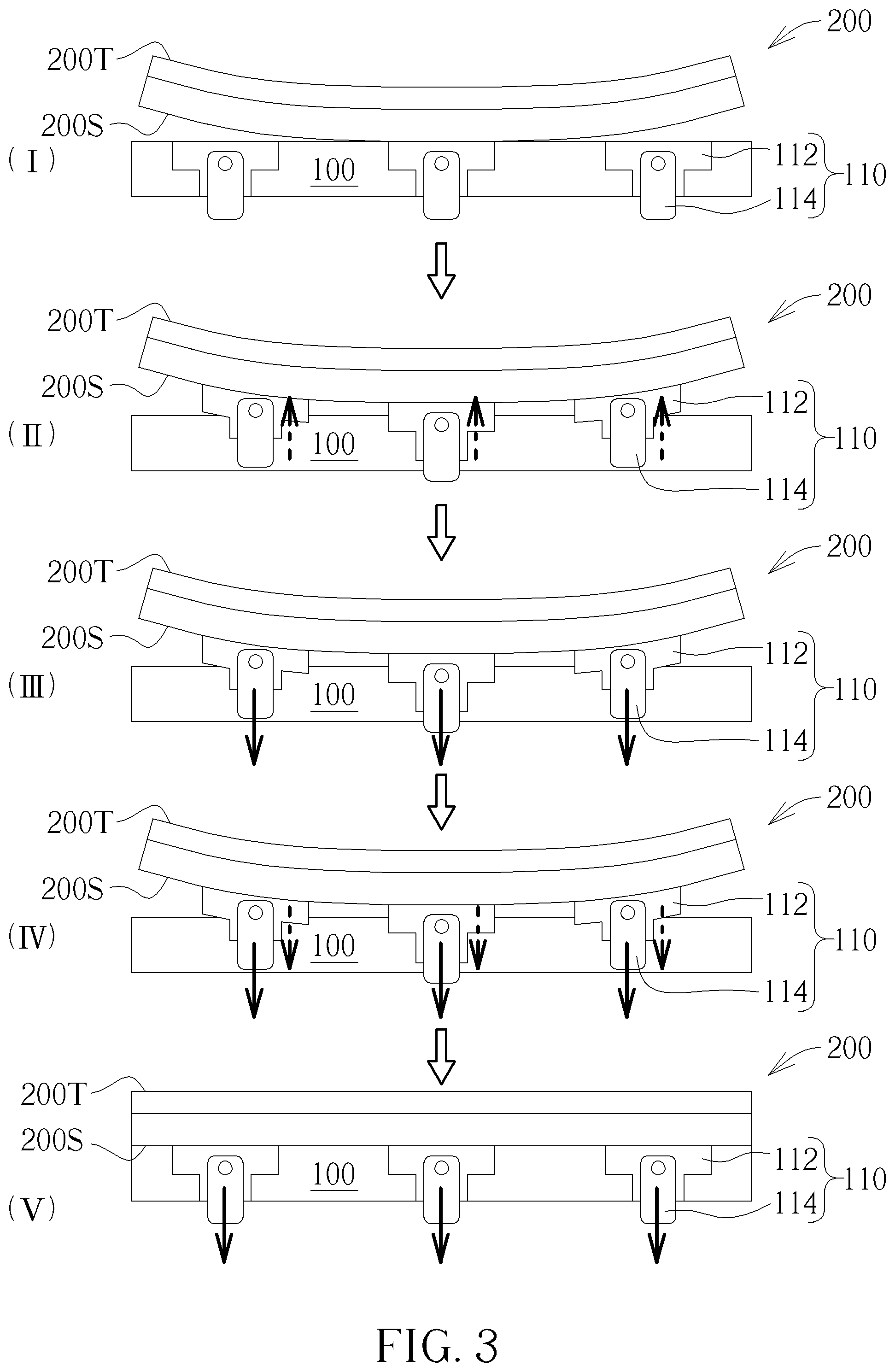 Patent US12308289 Figure 5 – Method for manufacturing an electronic device