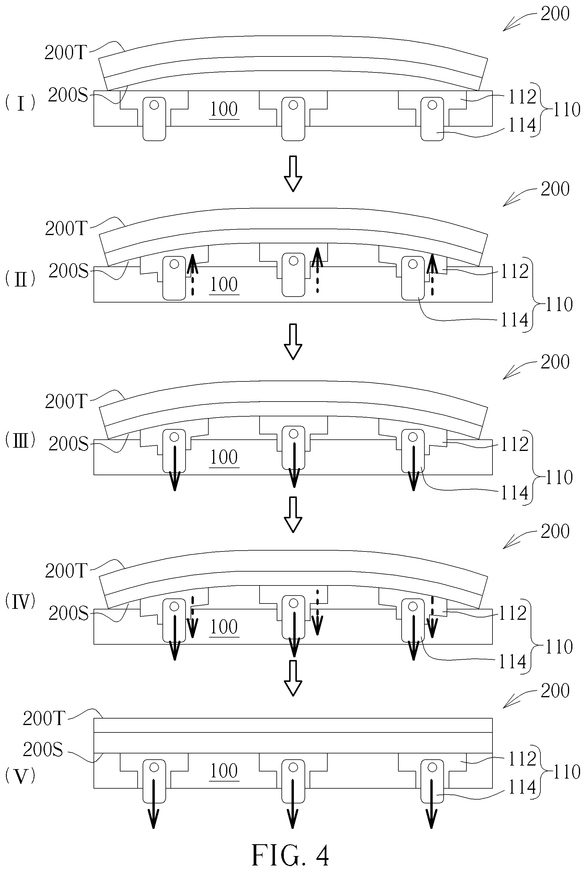 Patent US12308289 Figure 6 – Method for manufacturing an electronic device