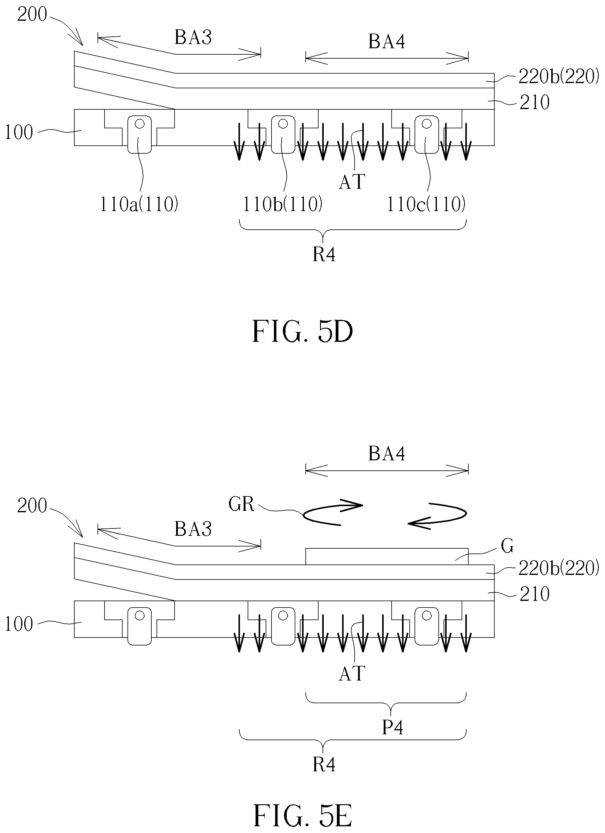 Patent US12308289 Figure 8 – Method for manufacturing an electronic device