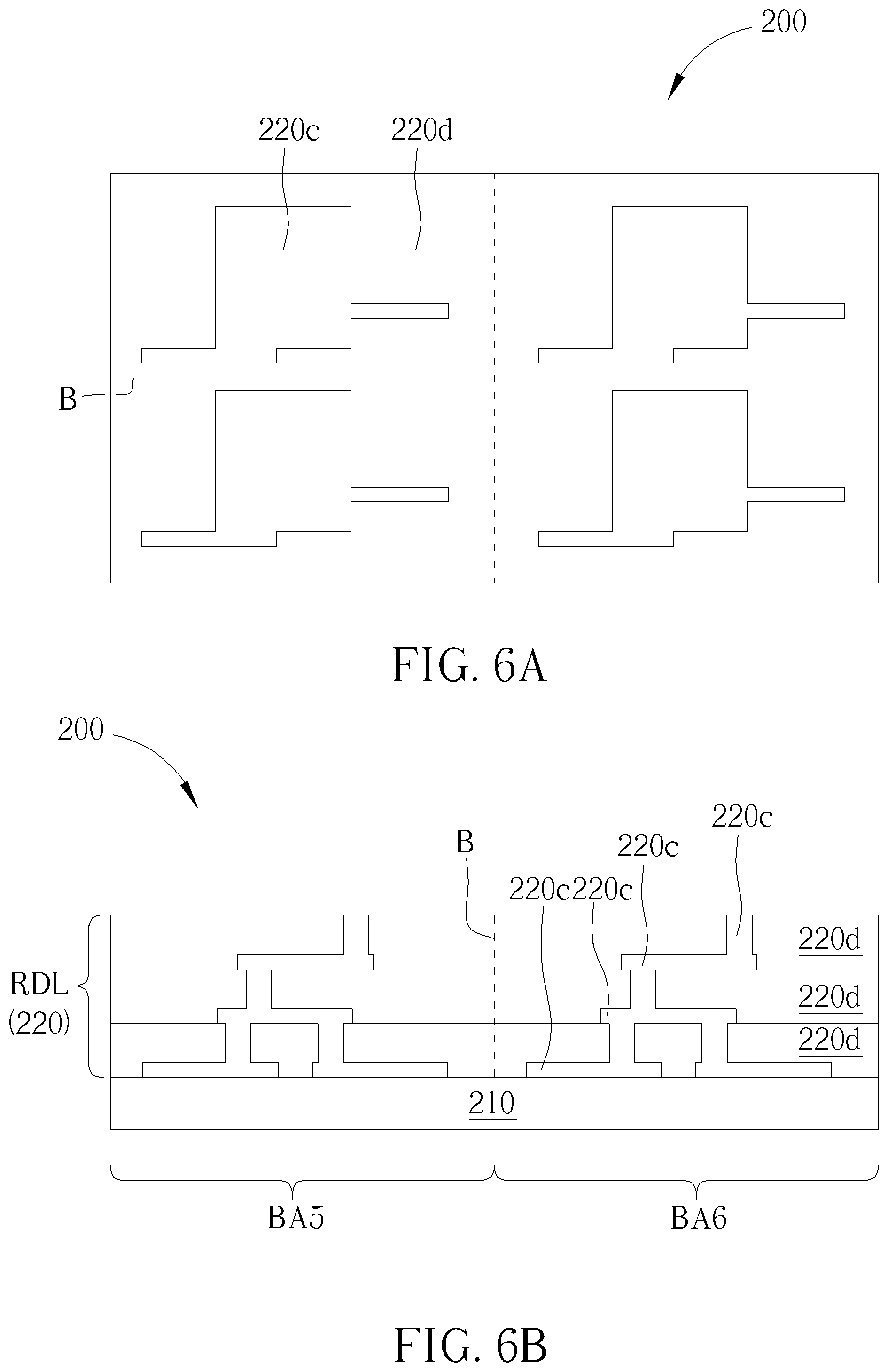 Patent US12308289 Figure 9 – Method for manufacturing an electronic device