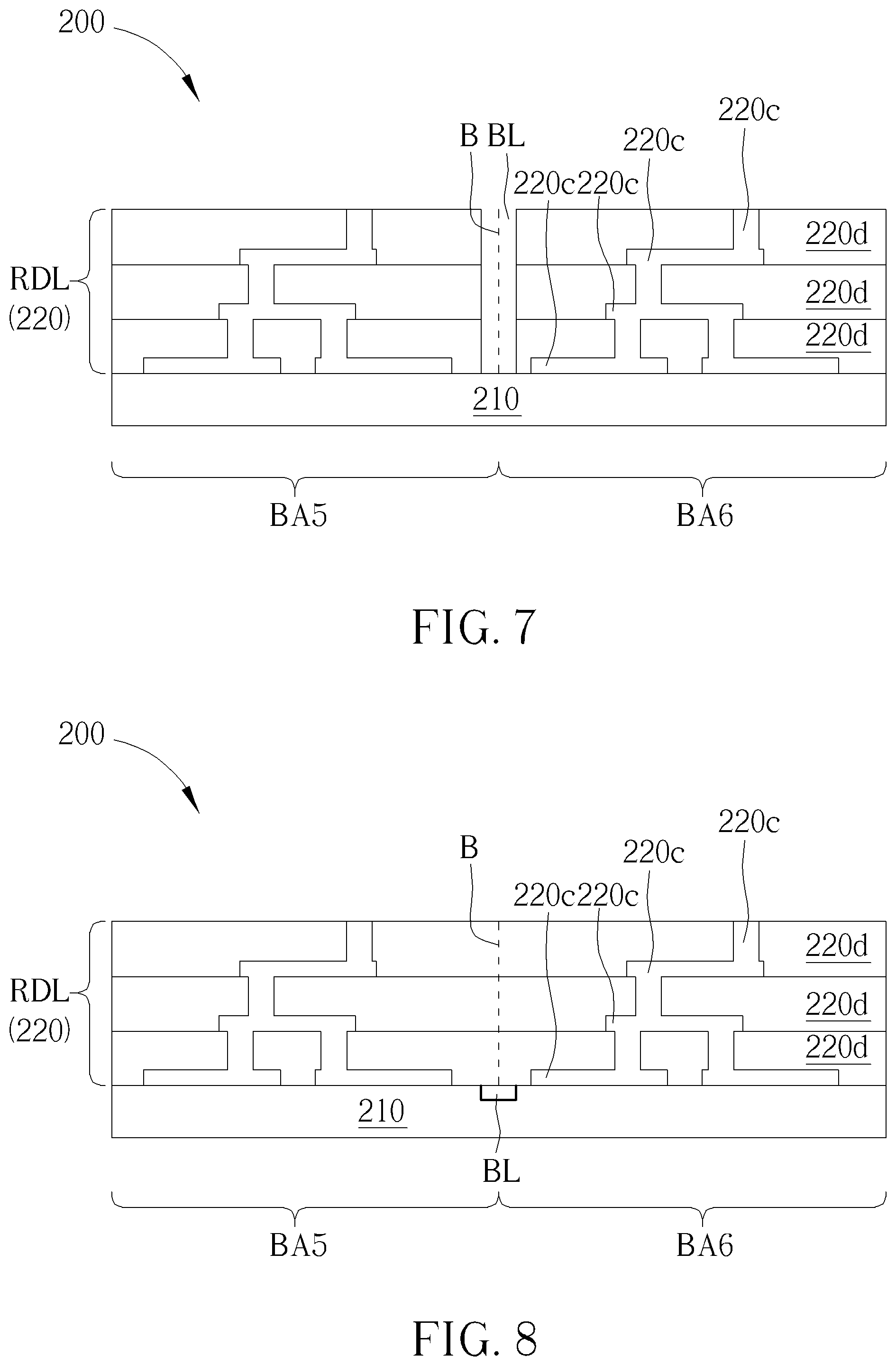 Patent US12308289 Figure 10 – Method for manufacturing an electronic device