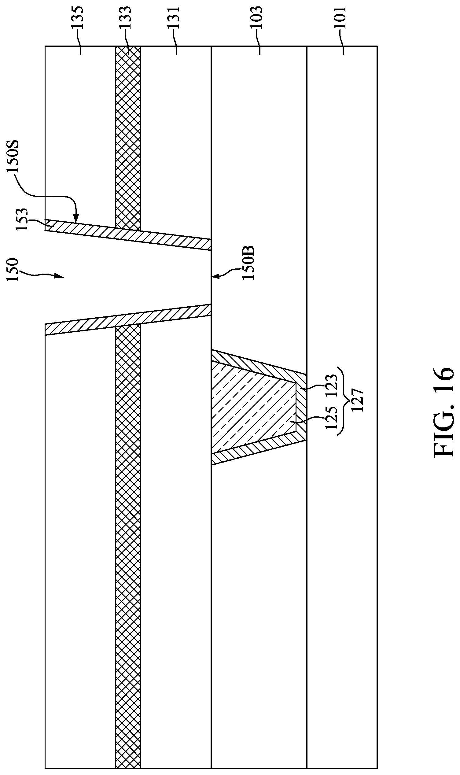Patent US12308290 Figure 16 – Method for preparing semiconductor device structure with fluorine-catching layer