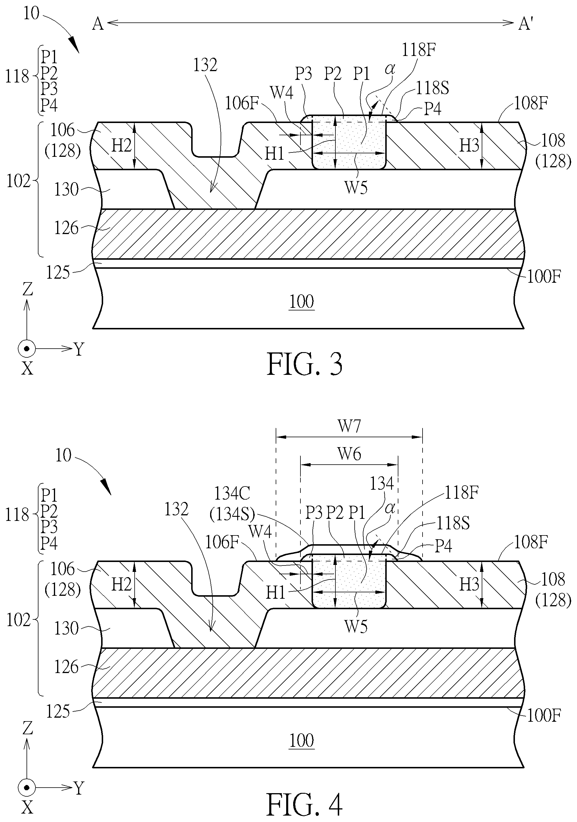 Patent US12308296 Figure 3 – Electronic device and manufacturing method thereof