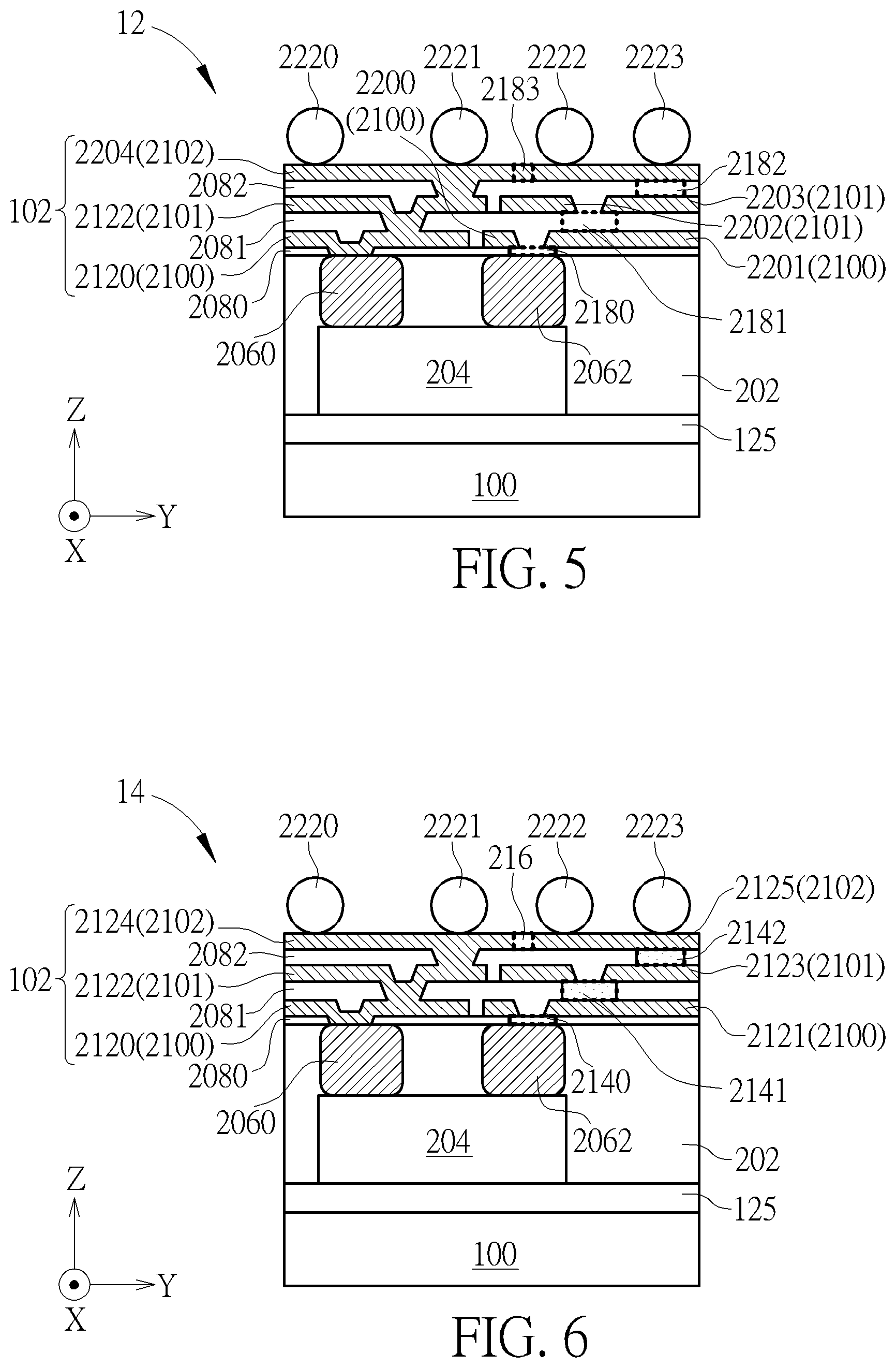 Patent US12308296 Figure 4 – Electronic device and manufacturing method thereof