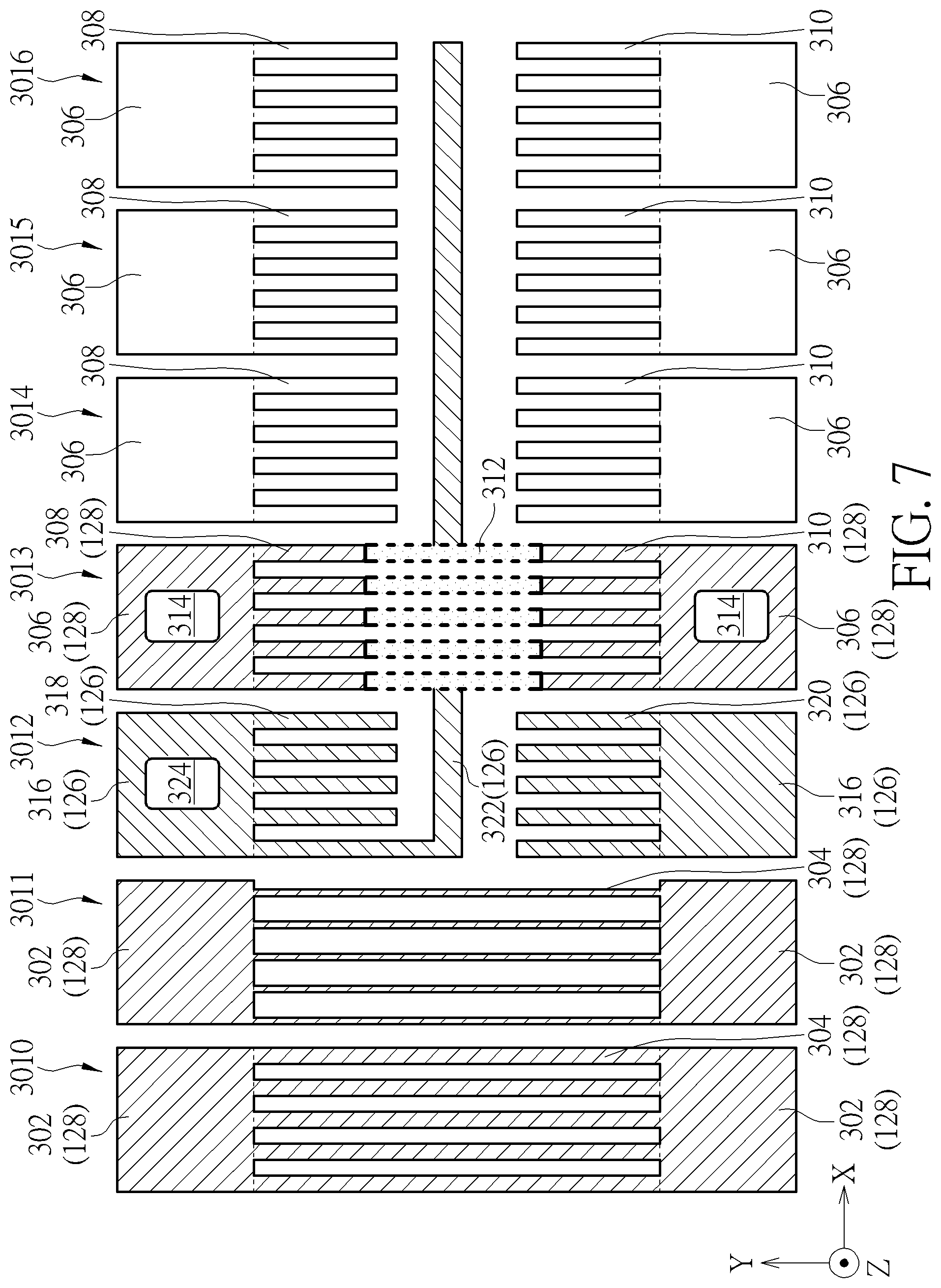 Patent US12308296 Figure 5 – Electronic device and manufacturing method thereof