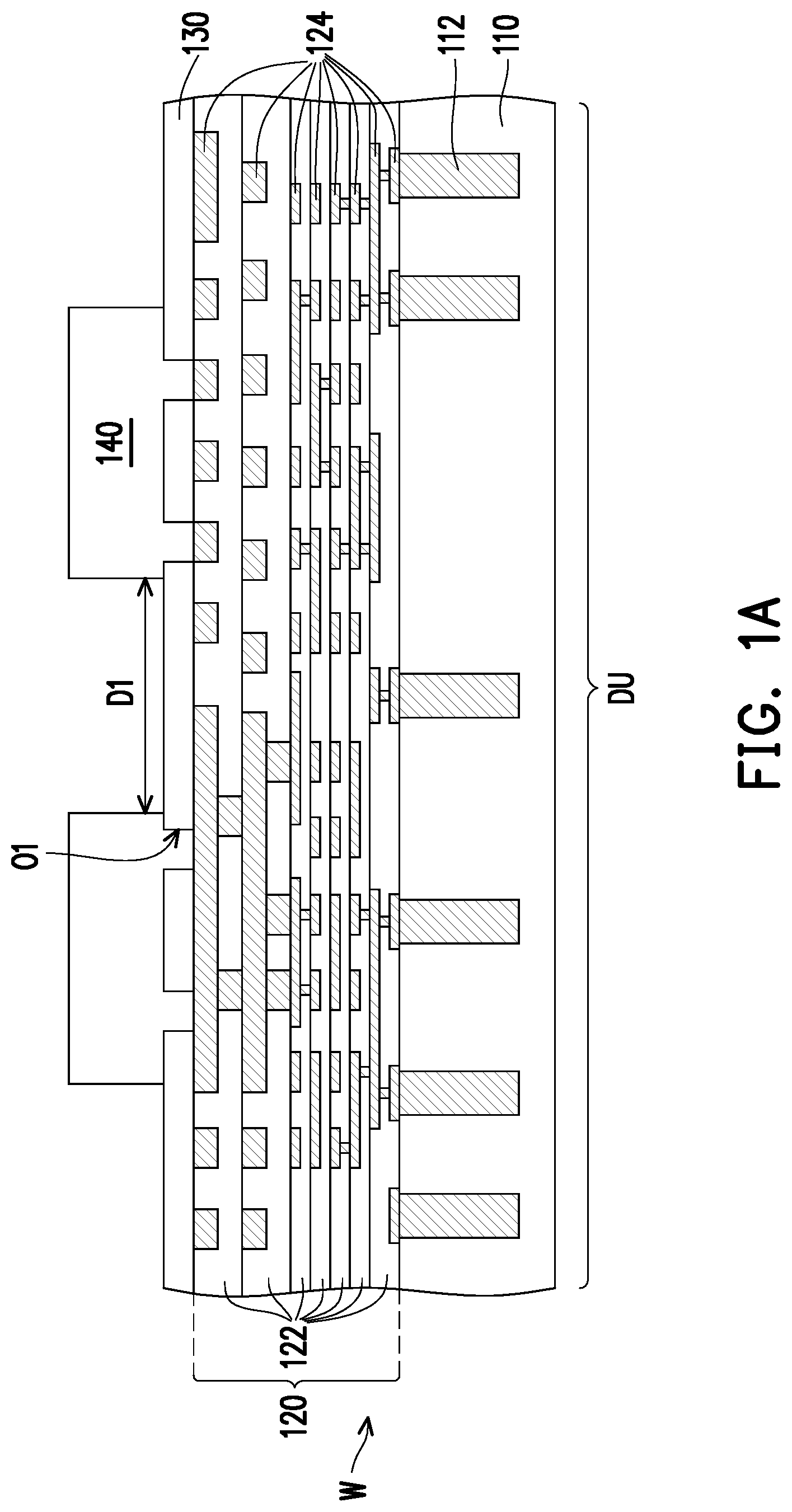 Patent US12308298 Figure 1 – Semiconductor die, manufacturing method thereof, and semiconductor package