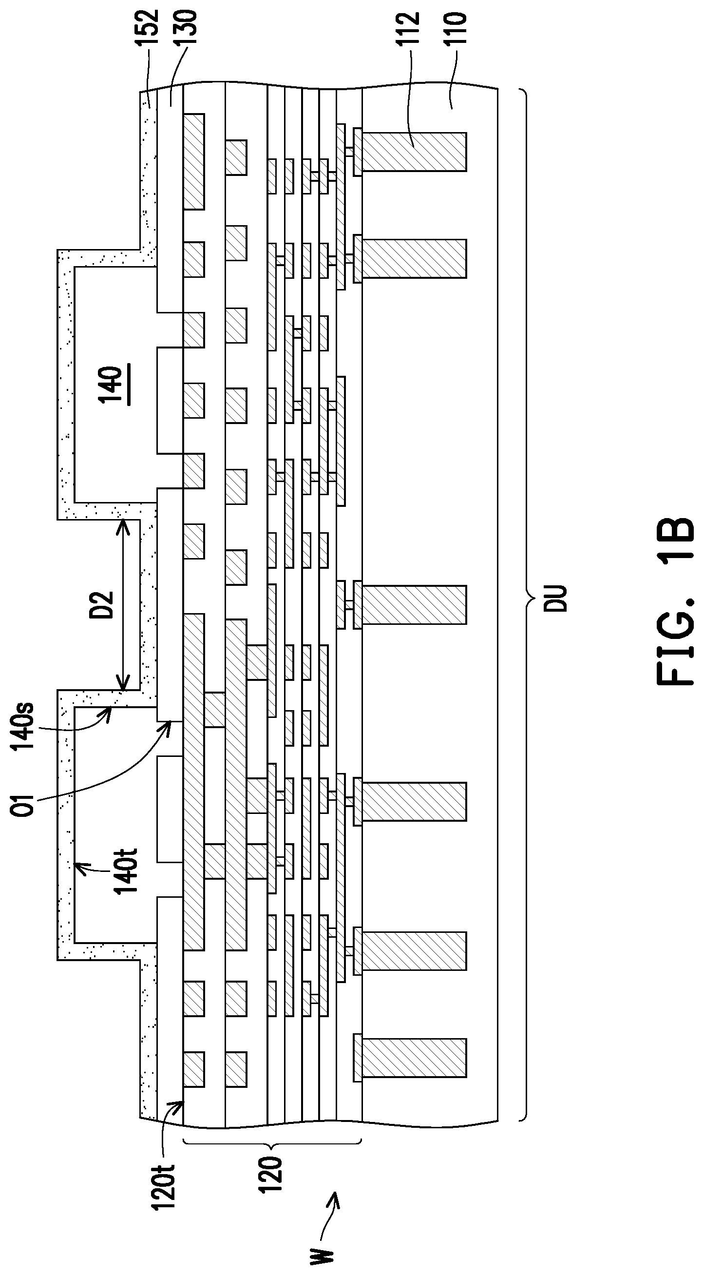 Patent US12308298 Figure 2 – Semiconductor die, manufacturing method thereof, and semiconductor package
