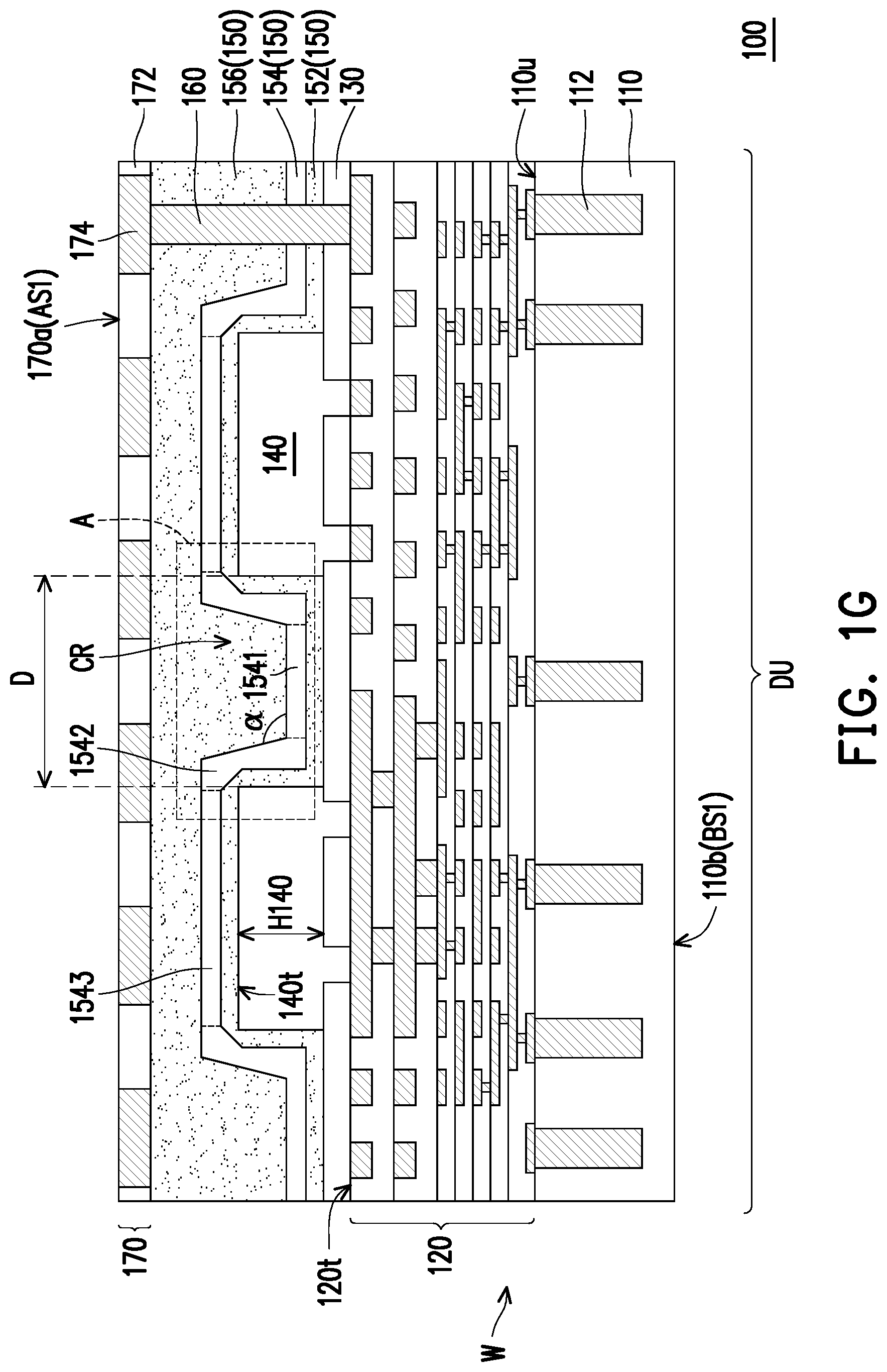 Patent US12308298 Figure 7 – Semiconductor die, manufacturing method thereof, and semiconductor package