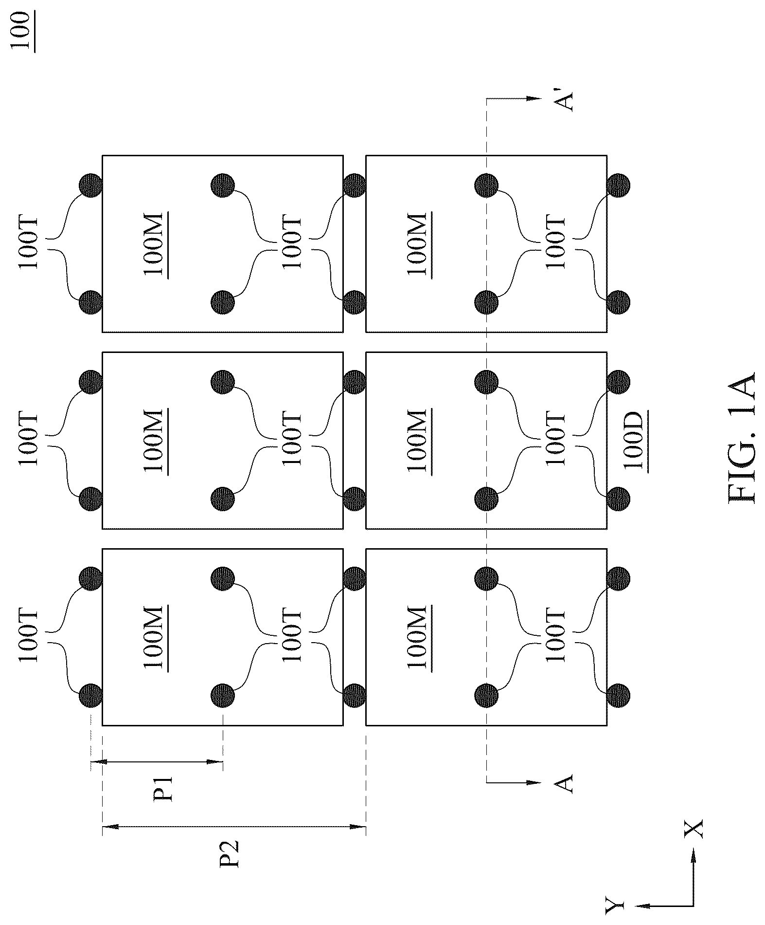 Patent US12308303 Figure 1 – Integrated circuit die with memory macro including through-silicon via and method of forming the same