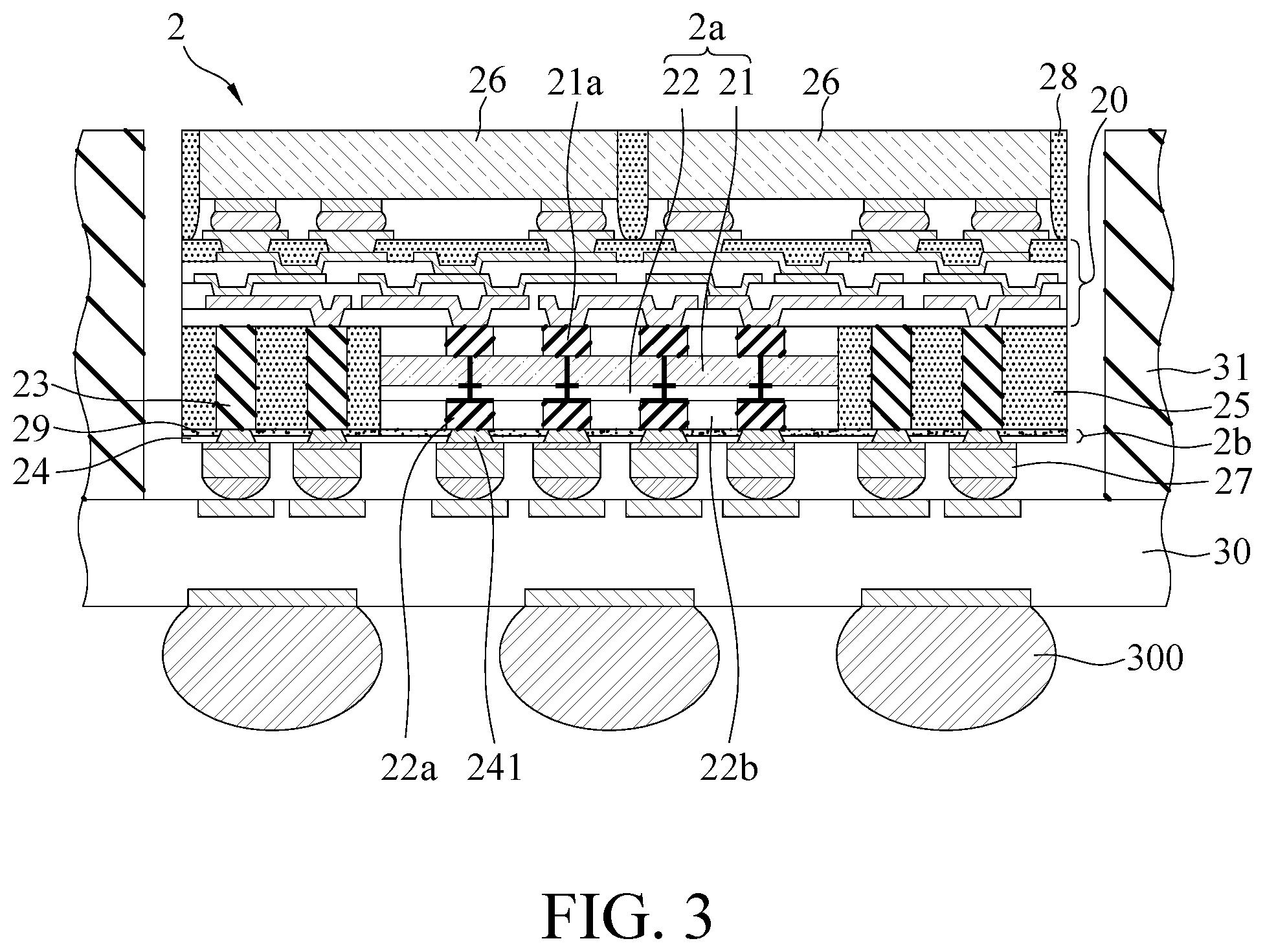 Patent US12308308 Figure 3 – Electronic package