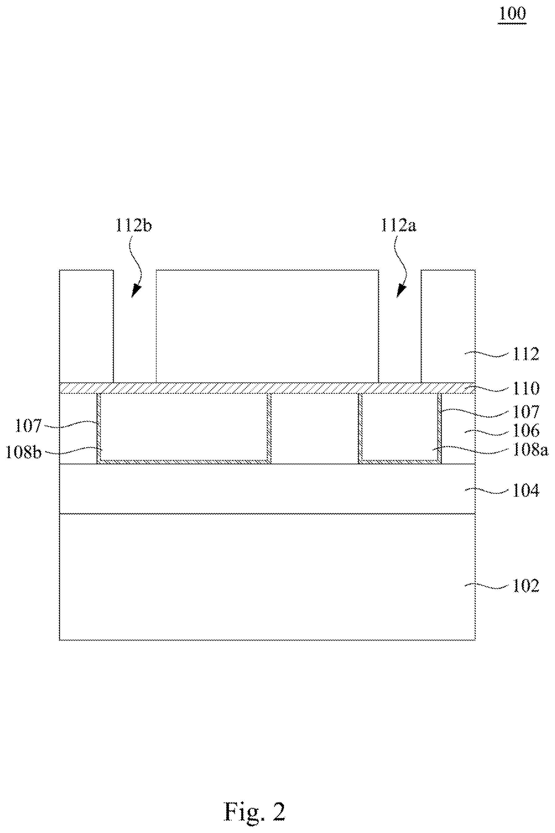 Patent US12308310 Figure 2 – Method for forming semiconductor interconnection structure against stress migration