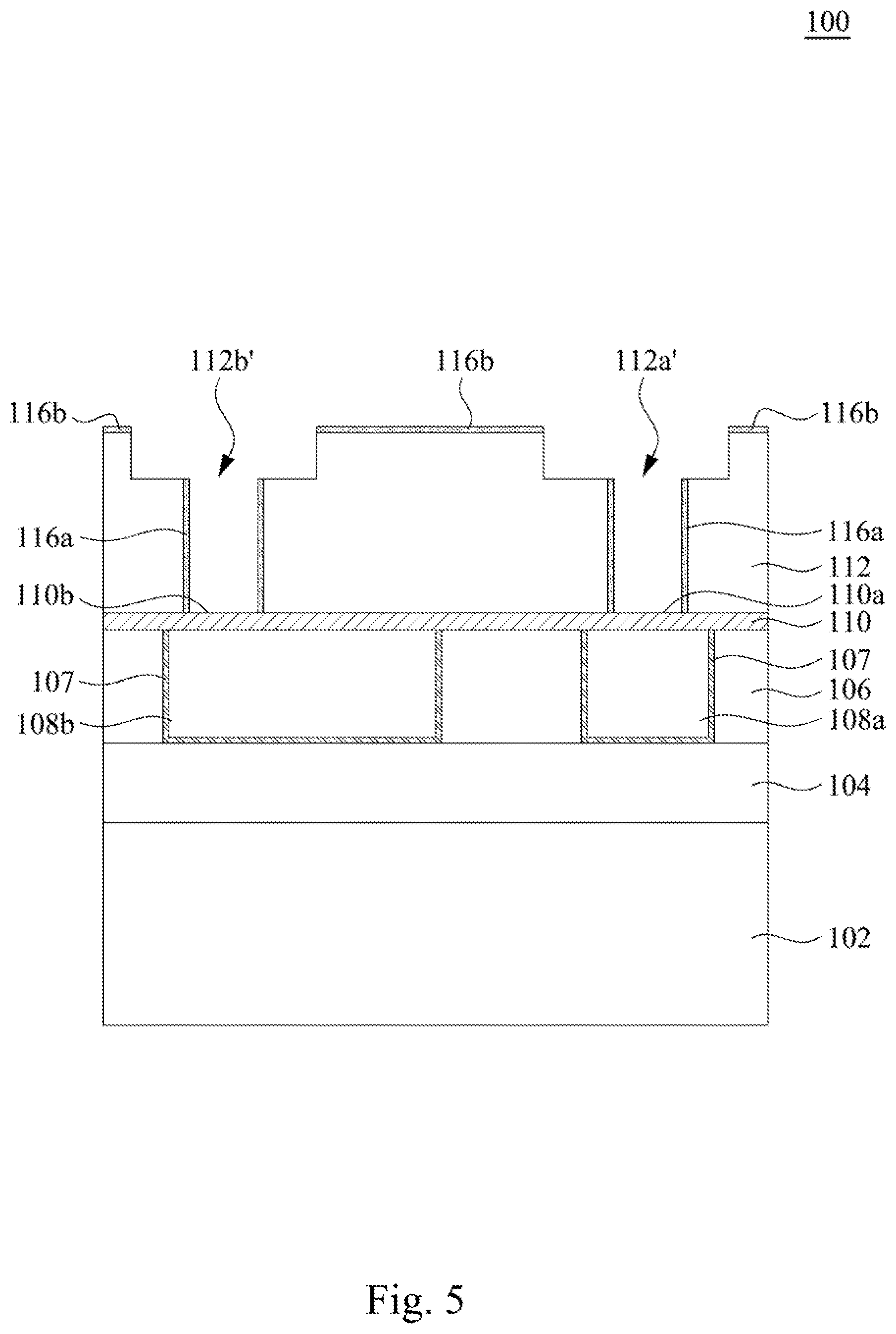 Patent US12308310 Figure 5 – Method for forming semiconductor interconnection structure against stress migration