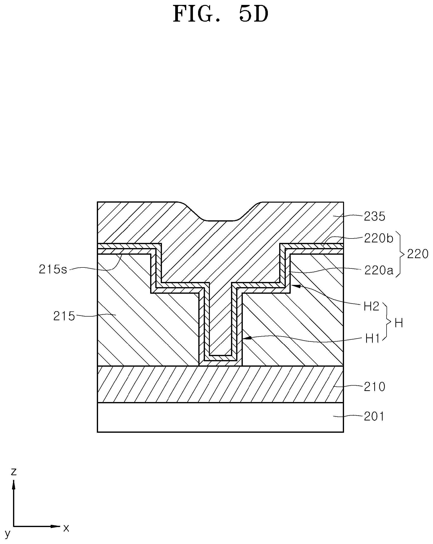 Patent US12308311 Figure 11 – Semiconductor device including interconnection structure including MXene and method of manufacturing the same