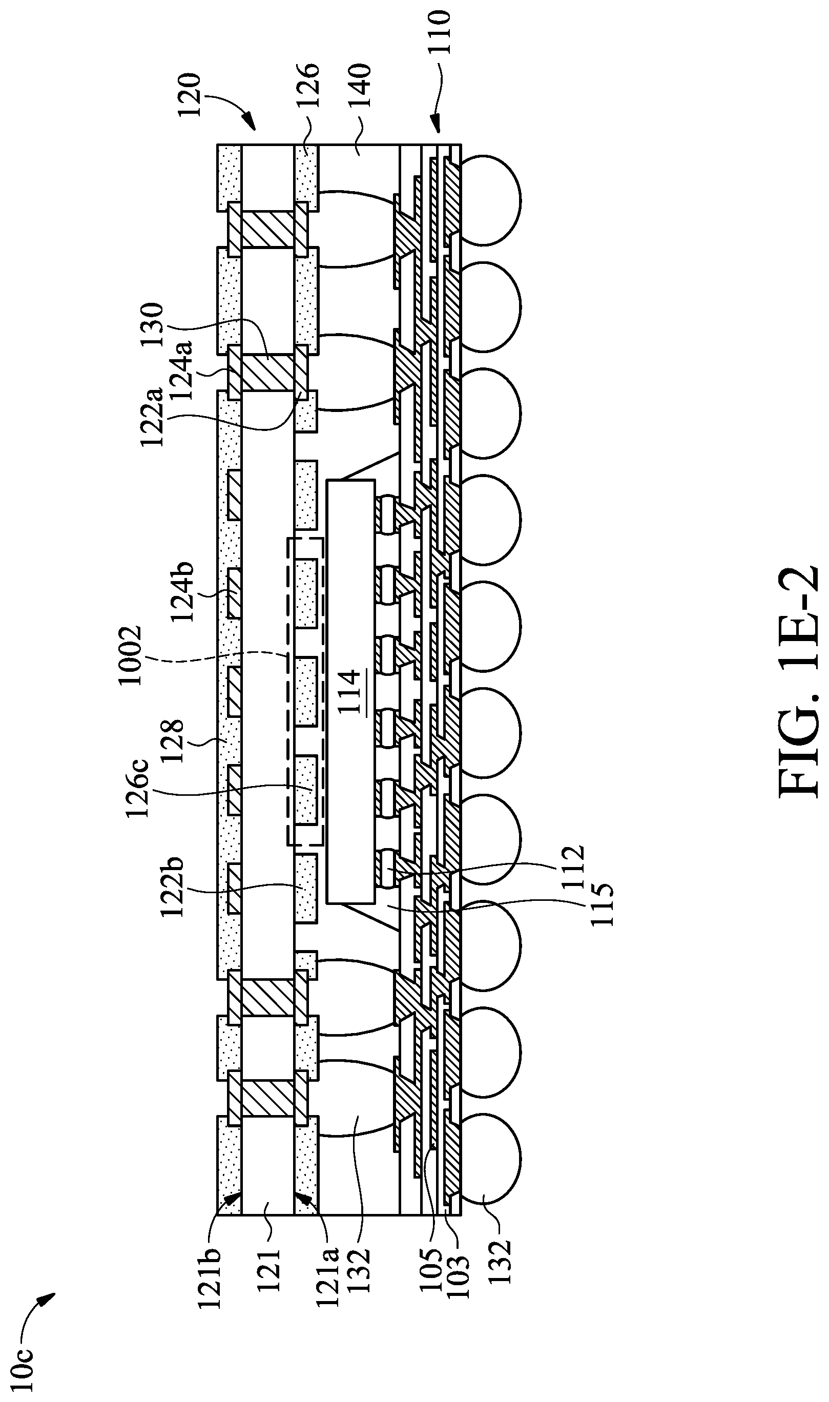 Patent US12308313 Figure 6 – Semiconductor package with improved interposer structure