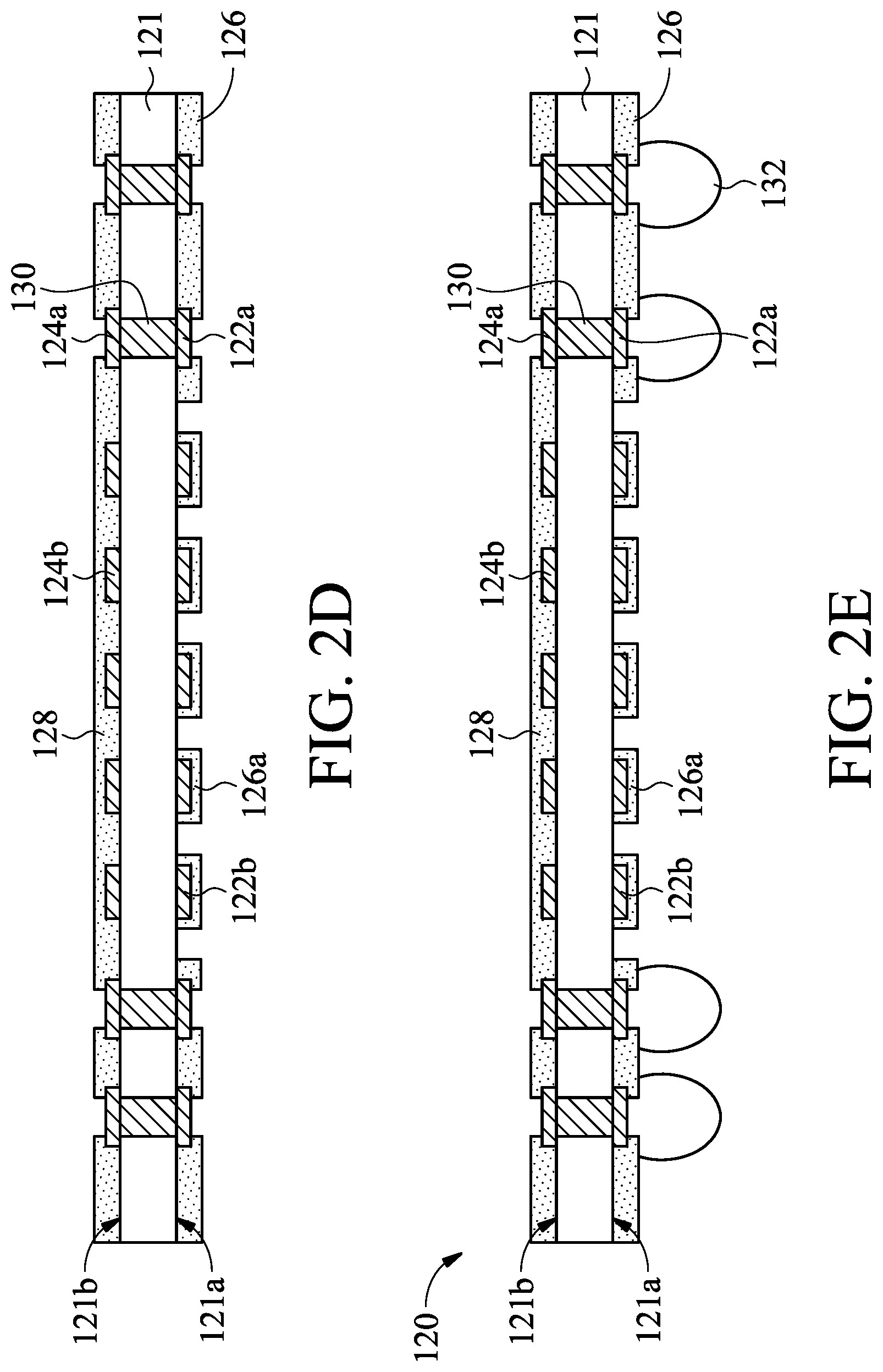 Patent US12308313 Figure 8 – Semiconductor package with improved interposer structure