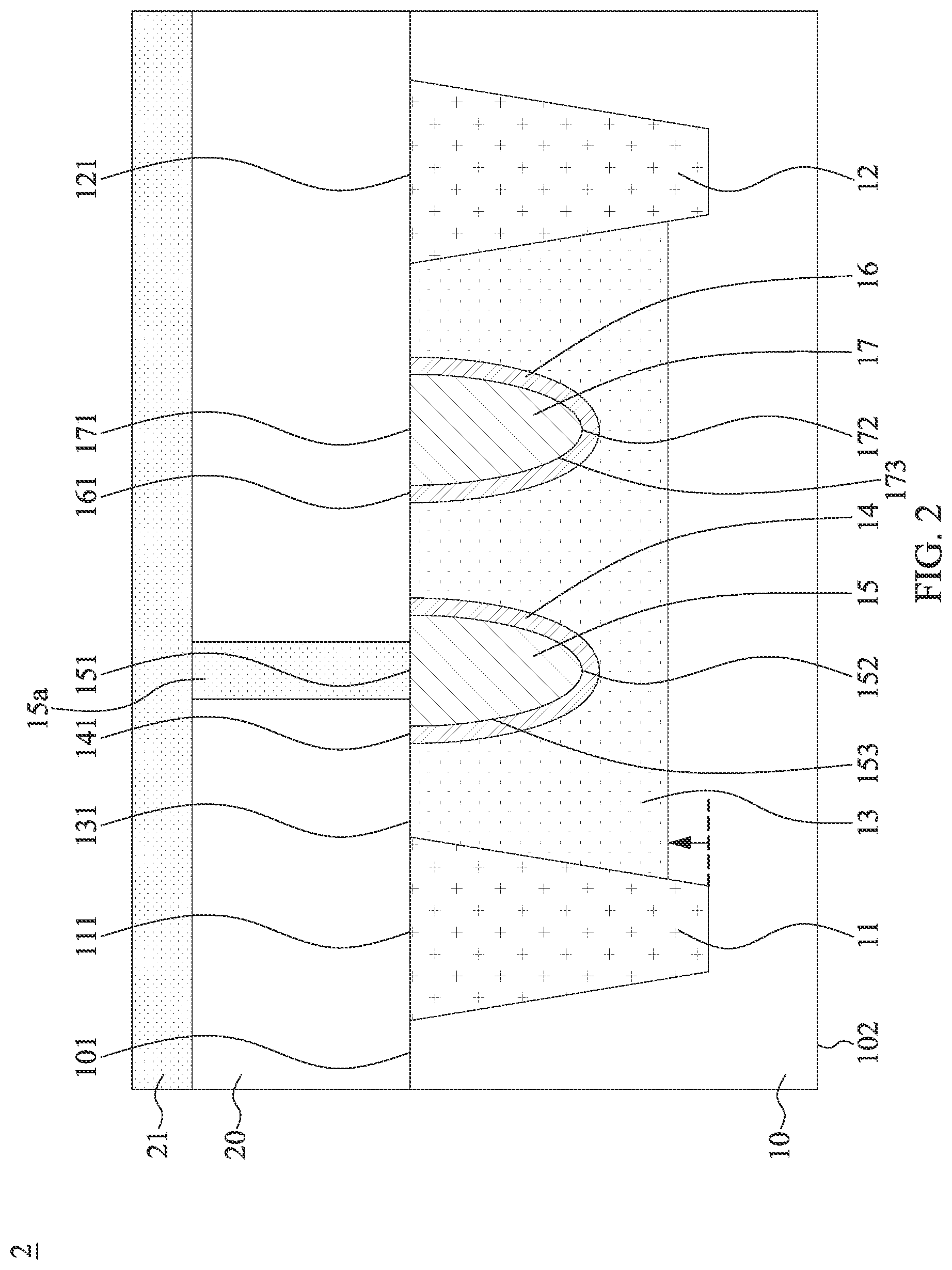 Patent US12308315 Figure 2 – Fuse component and semiconductor device