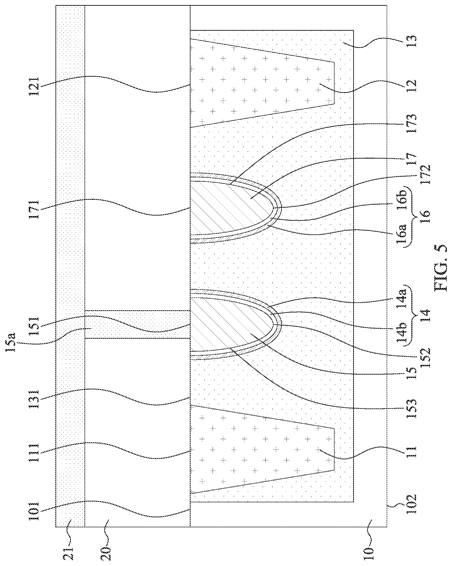 Patent US12308315 Figure 5 – Fuse component and semiconductor device