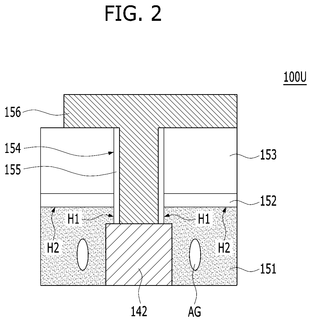 Patent US12308317 Figure 2 – Semiconductor device and method for fabricating the same