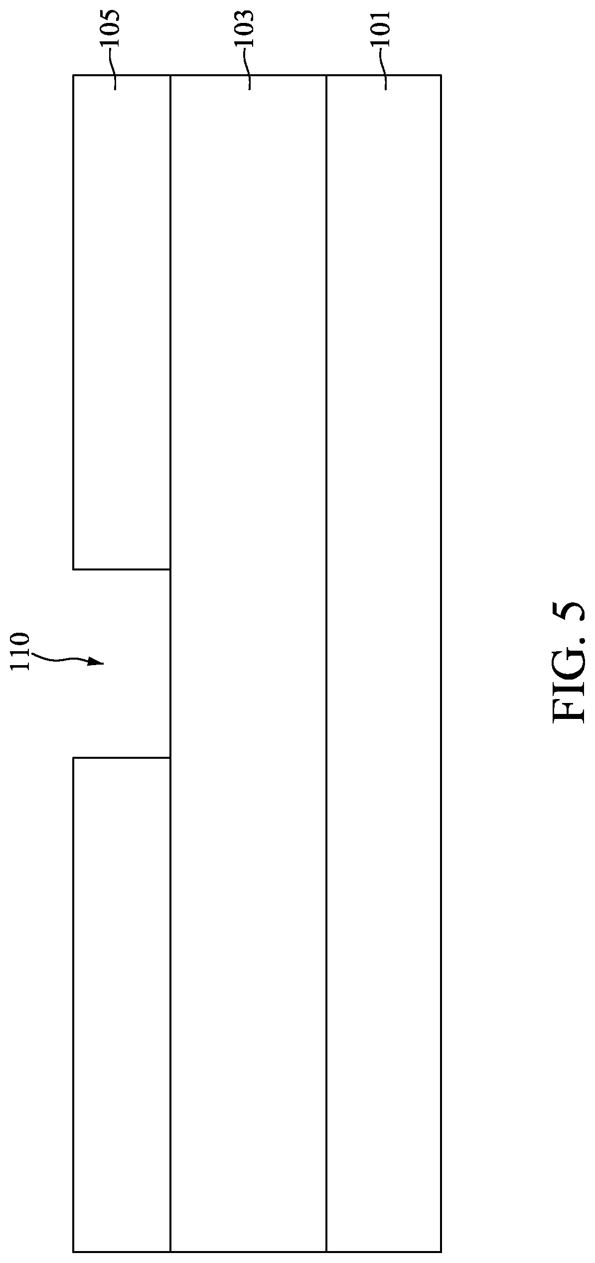Patent US12308319 Figure 5 – Semiconductor device structure with fluorine-catching layer