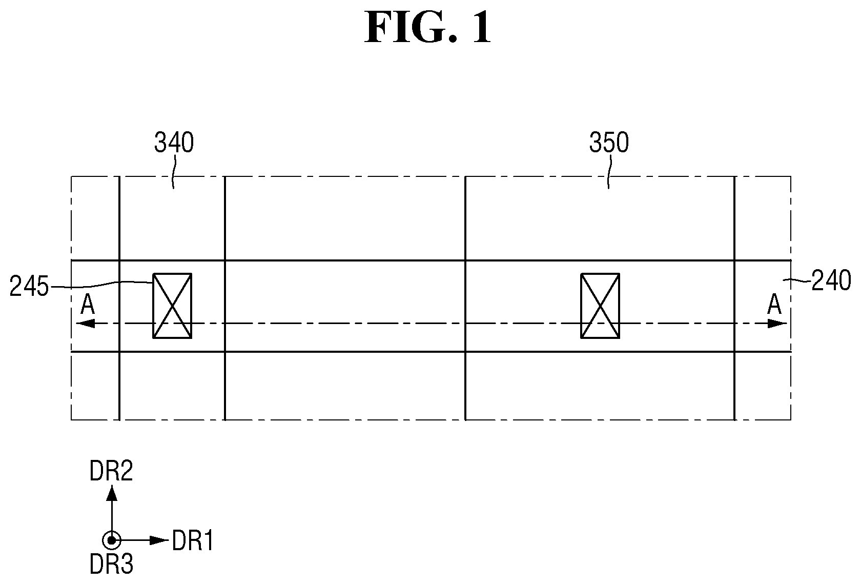 Patent US12308320 — Semiconductor device and method for fabricating semiconductor device — Figure 1
