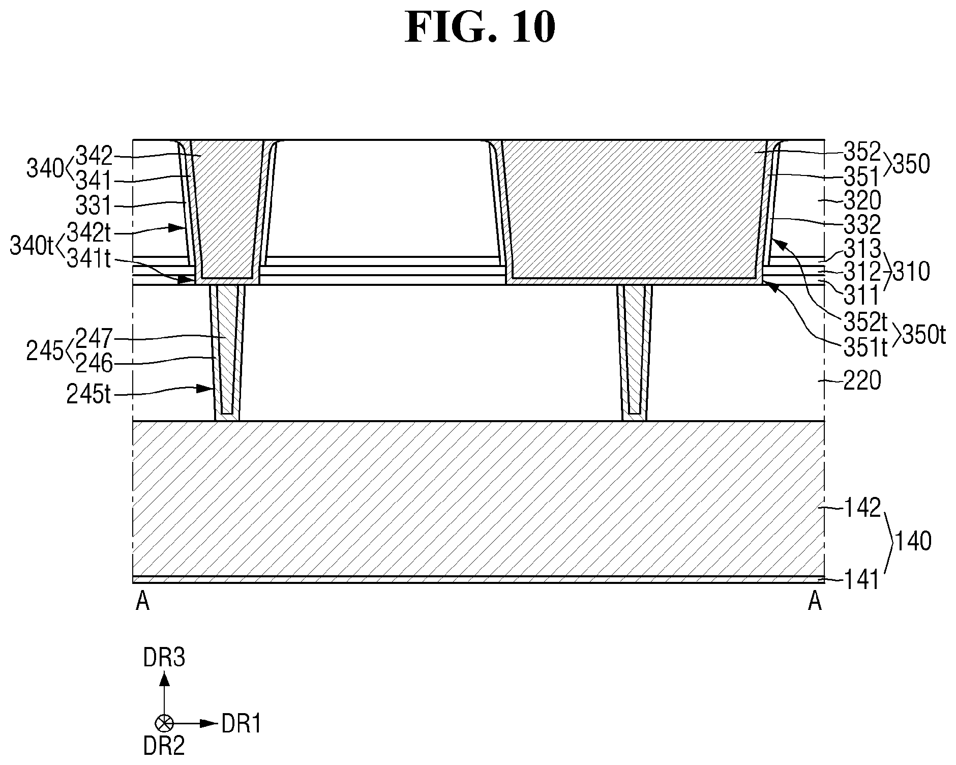 Patent US12308320 Figure 8 – Semiconductor device and method for fabricating semiconductor device