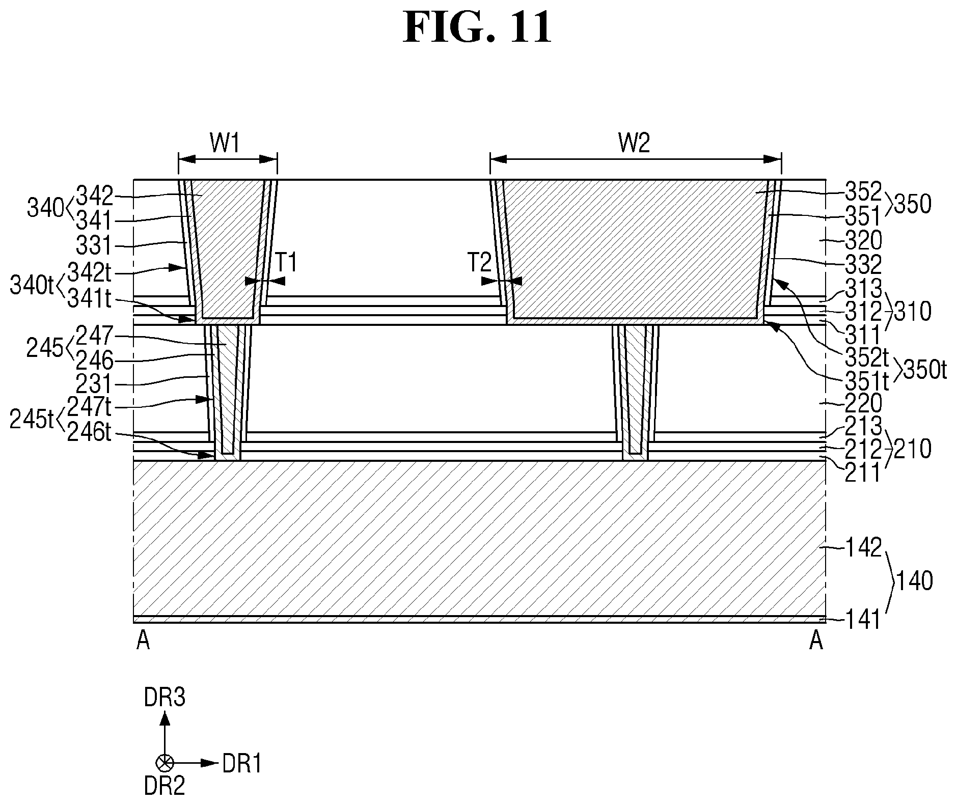 Patent US12308320 Figure 9 – Semiconductor device and method for fabricating semiconductor device