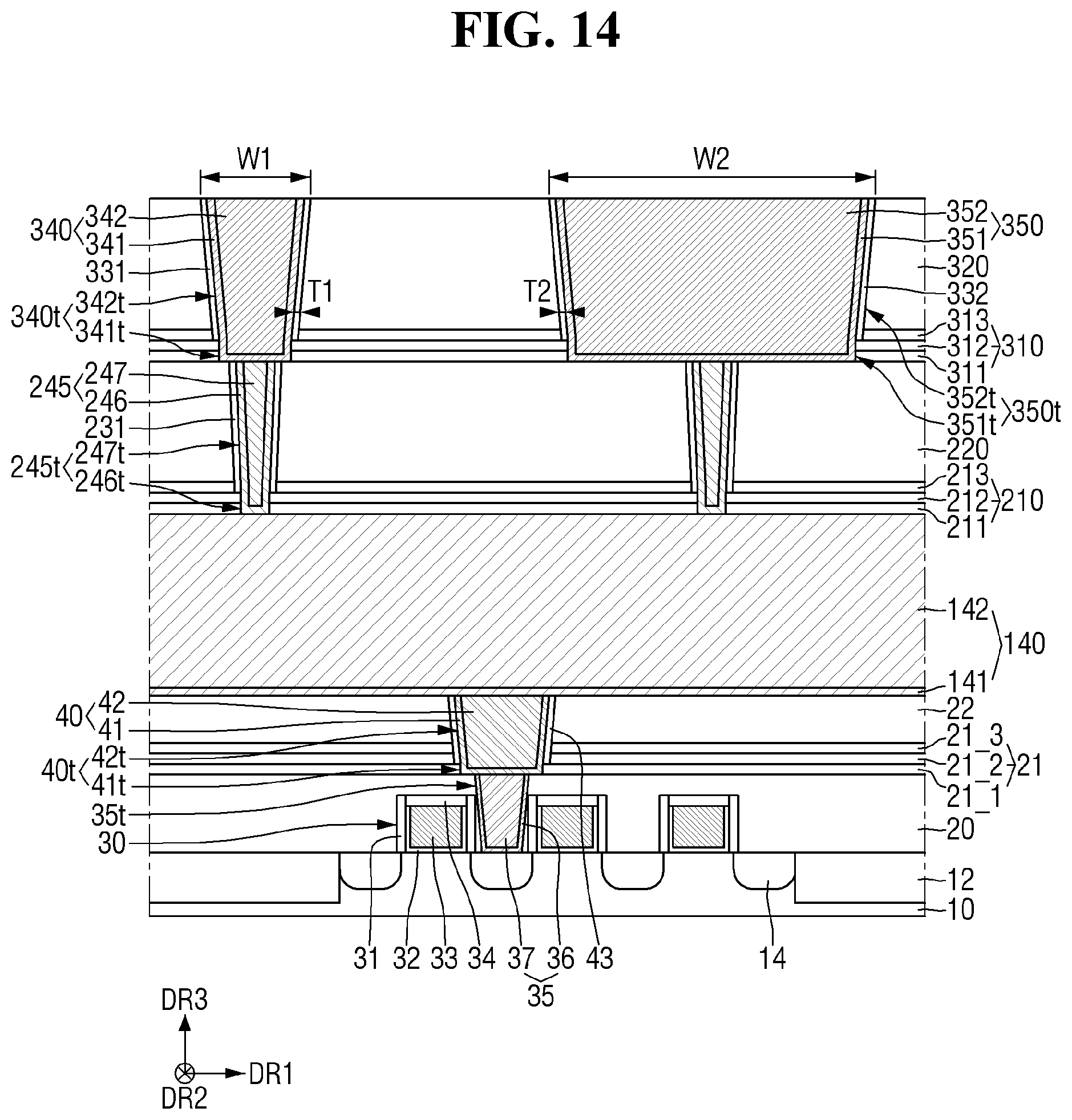 Patent US12308320 Figure 12 – Semiconductor device and method for fabricating semiconductor device