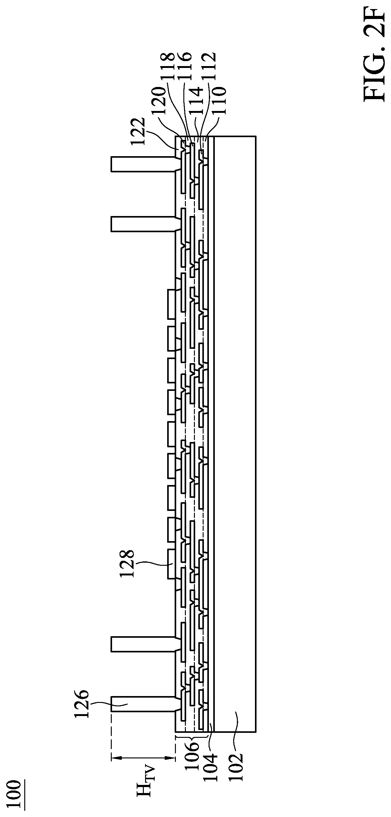 Patent US12308322 Figure 7 – Dual-sided routing in 3D semiconductor system-in-package structure and methods of forming the same