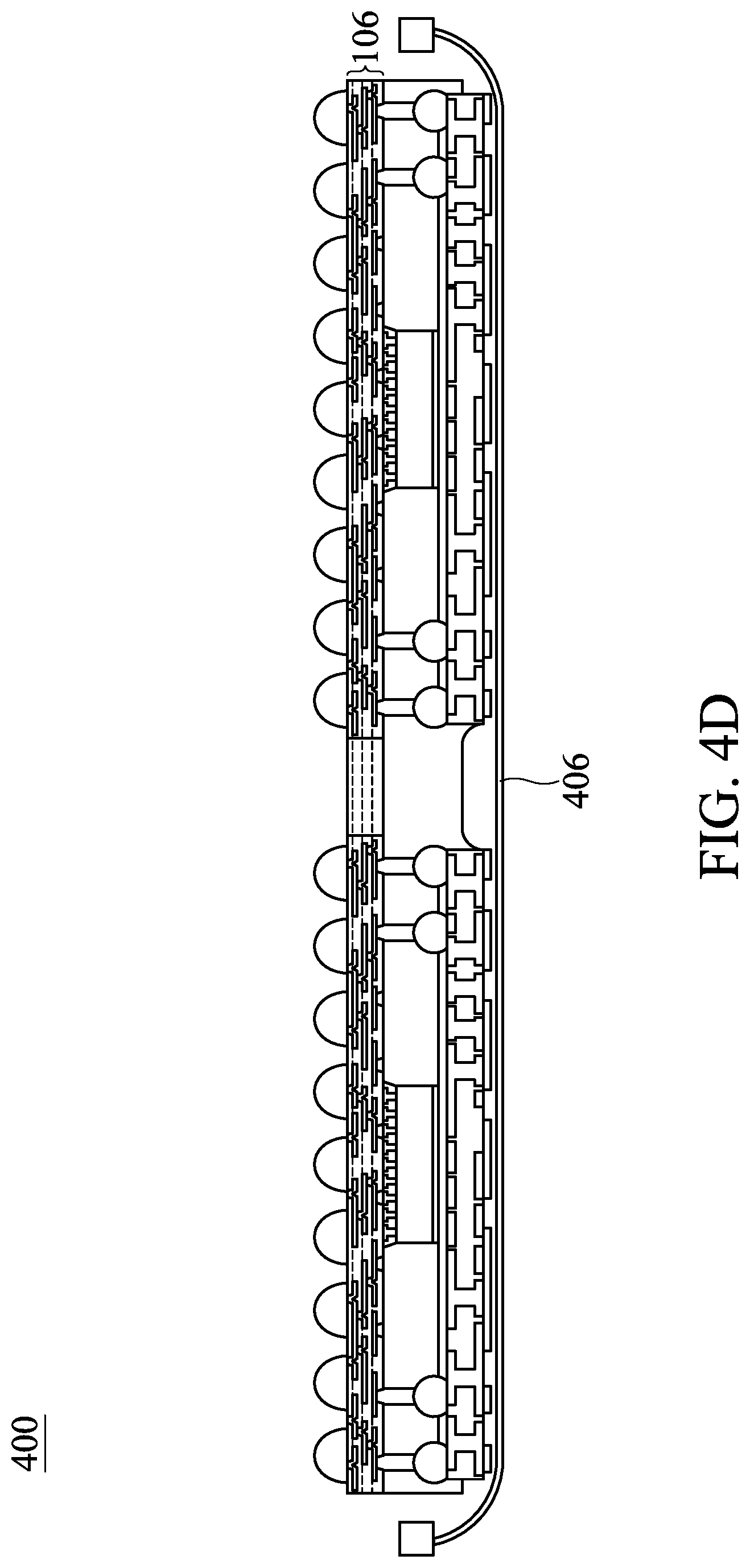 Patent US12308322 Figure 20 – Dual-sided routing in 3D semiconductor system-in-package structure and methods of forming the same