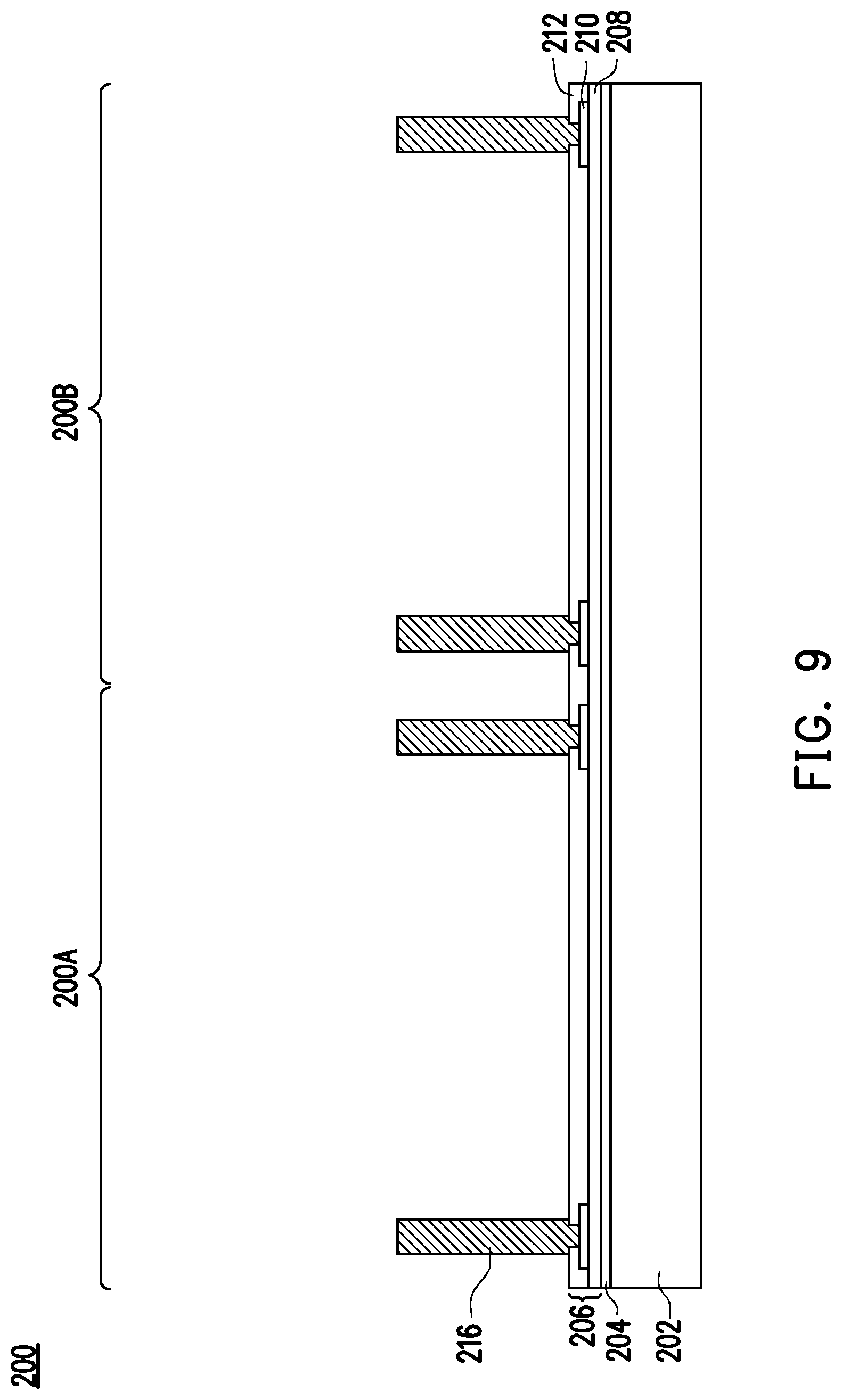 Patent US12308323 Figure 7 – Package-on-package device