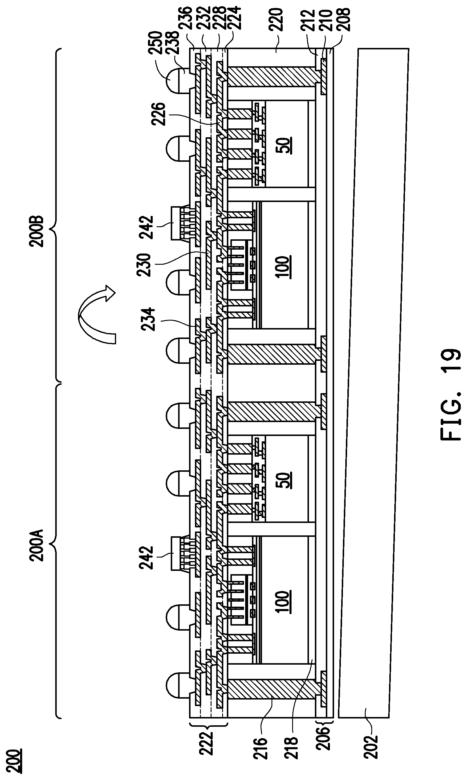 Patent US12308323 Figure 17 – Package-on-package device