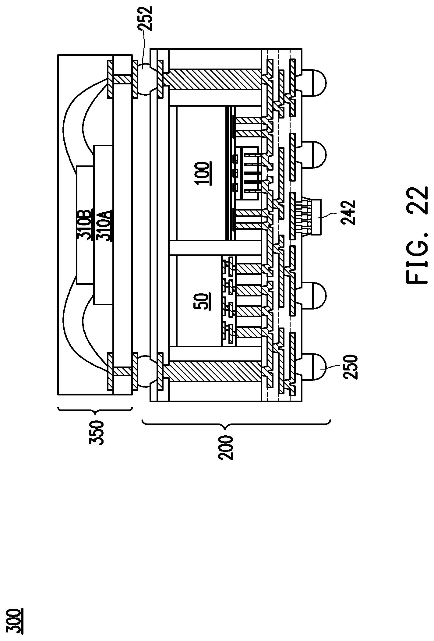 Patent US12308323 Figure 20 – Package-on-package device