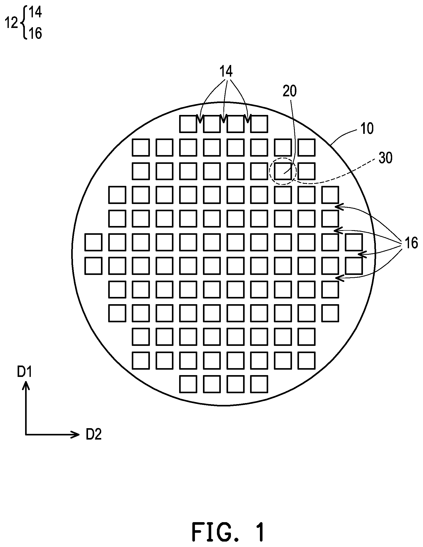 Patent US12308324 Figure 1 – Overlay mark