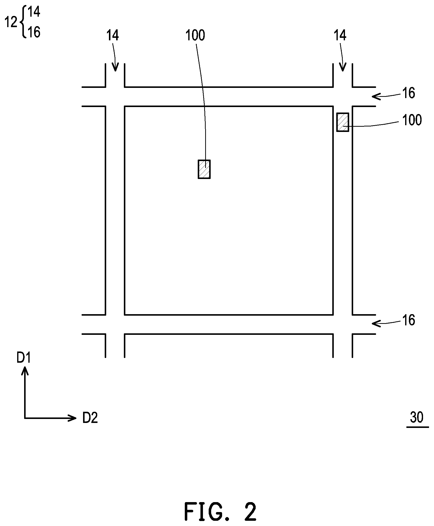 Patent US12308324 Figure 2 – Overlay mark