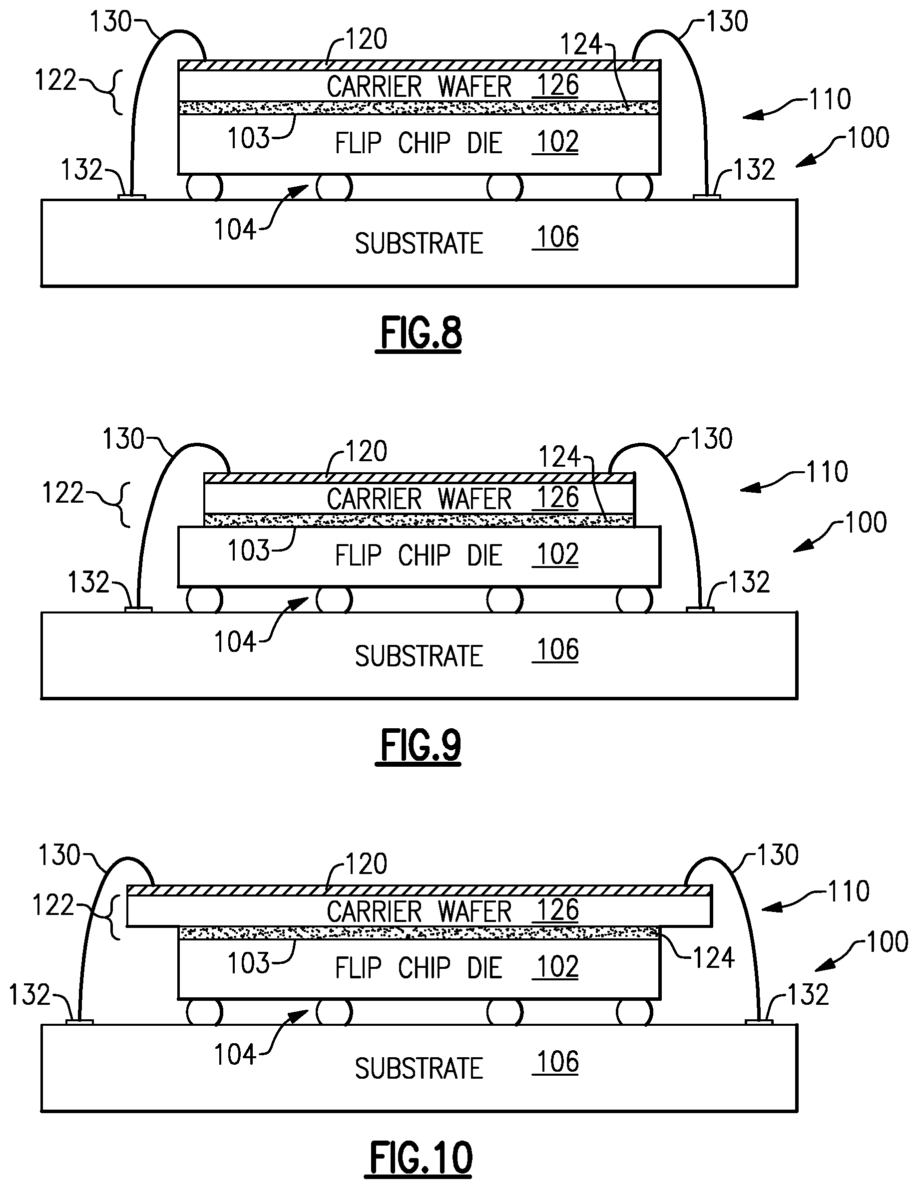 Patent US12308325 Figure 4 – Shielded radio-frequency devices configured to provide shielding for electromagnetic interference (EMI)